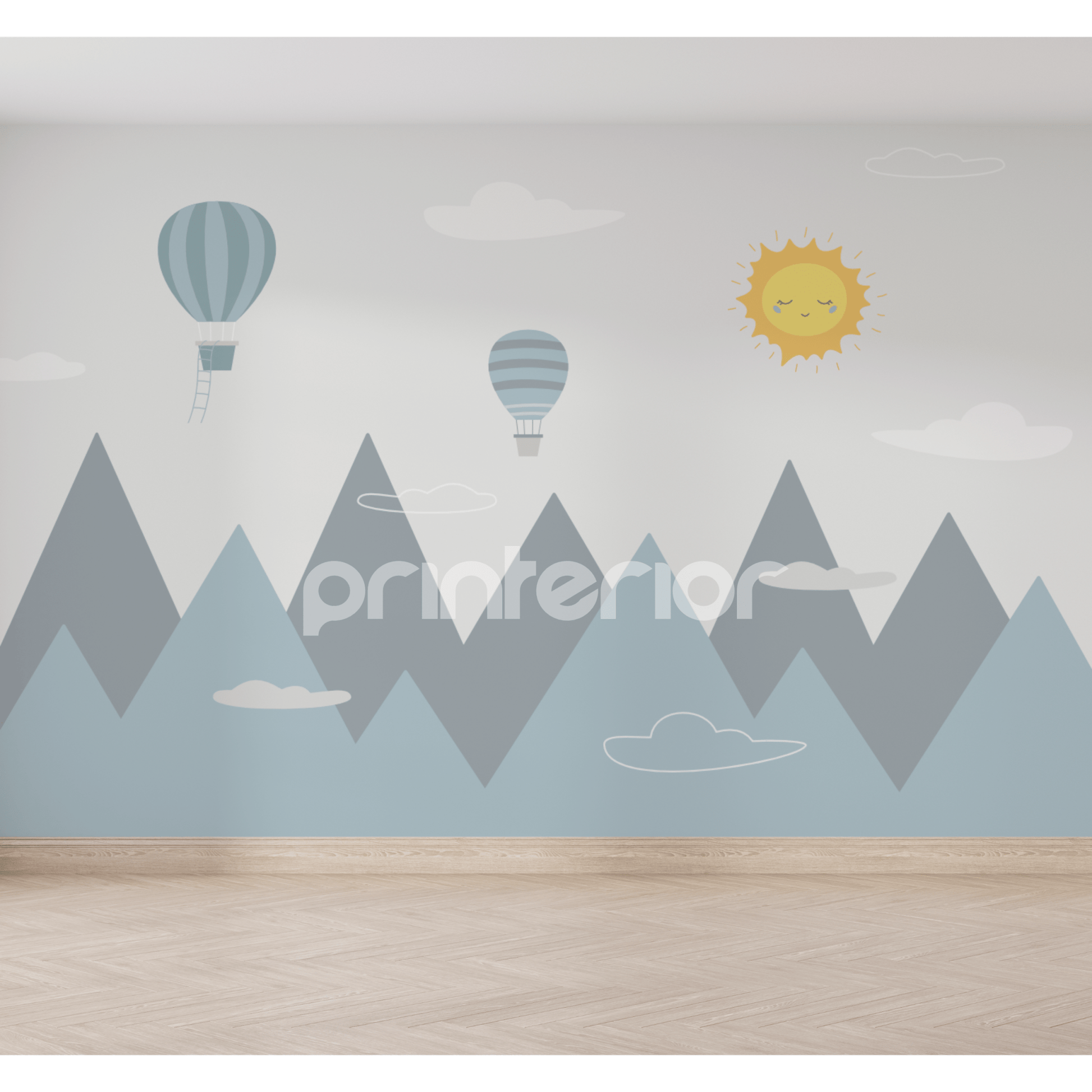 Balloons on the sky - Printerior