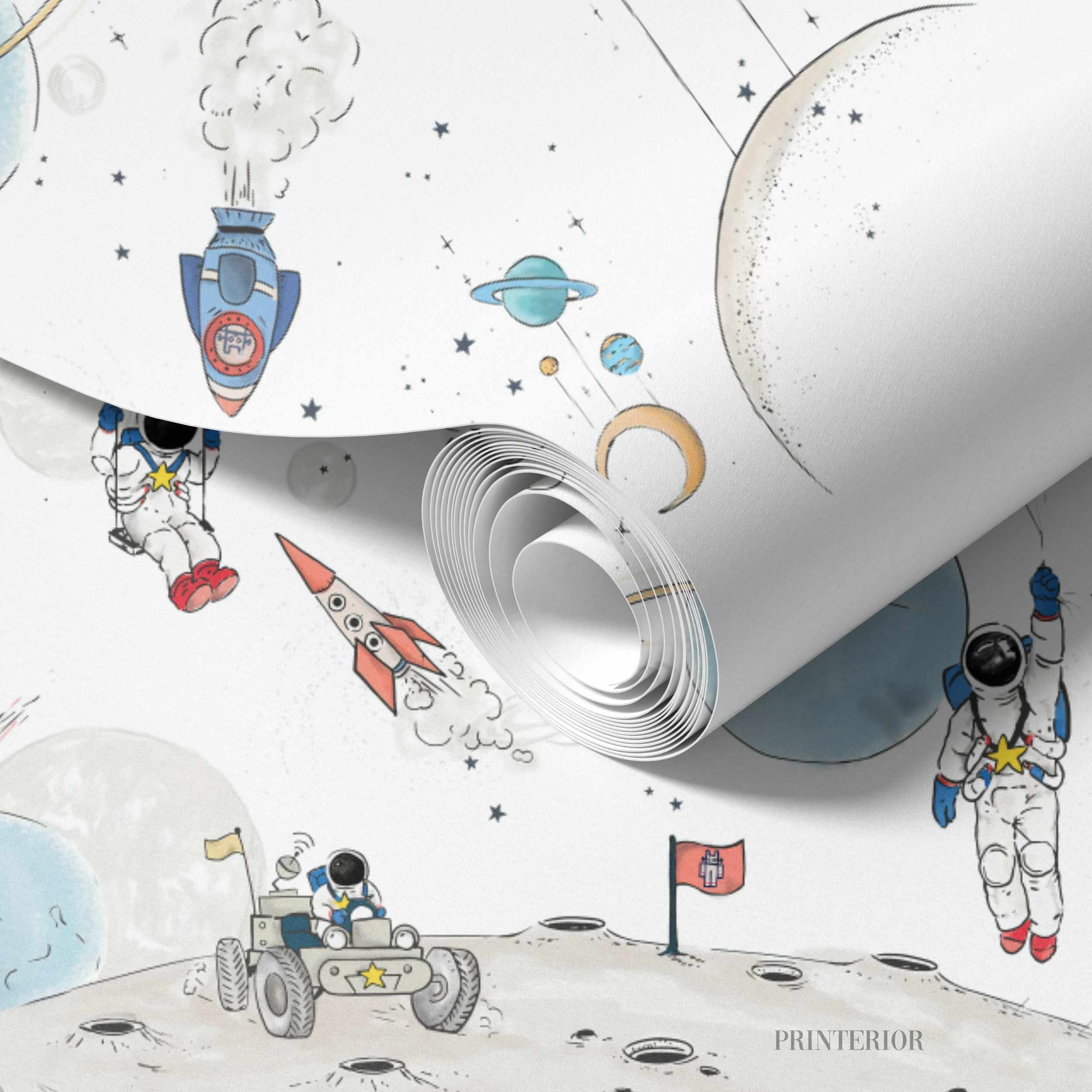 Citylife into the Moon - Printerior