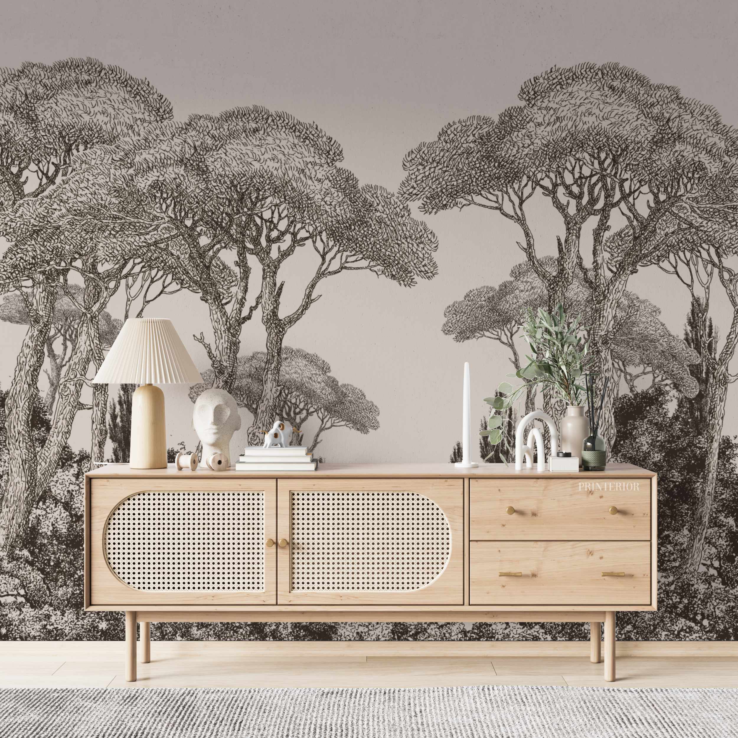 Sepia Bloom - Printerior