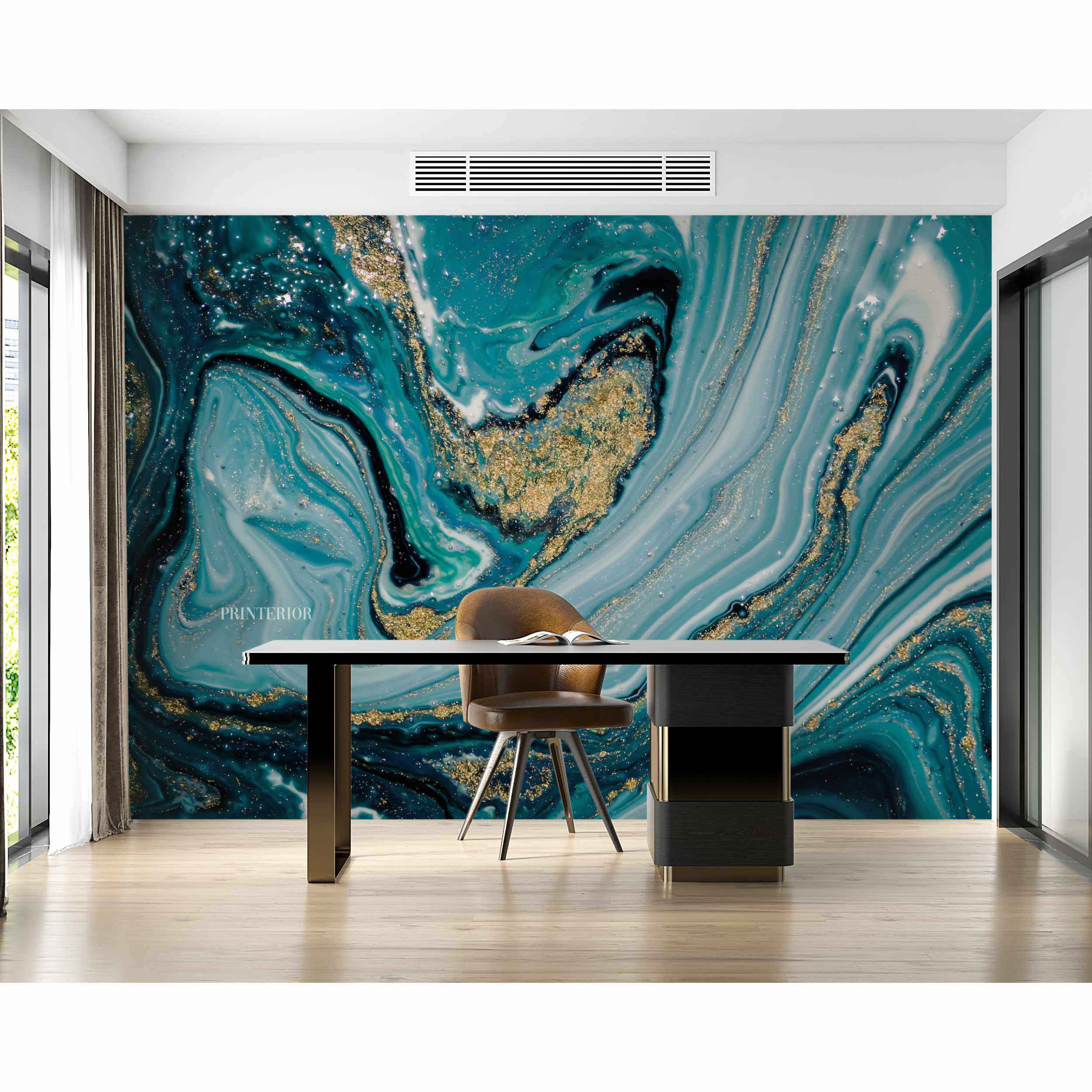 Turquoise Depths - Printerior