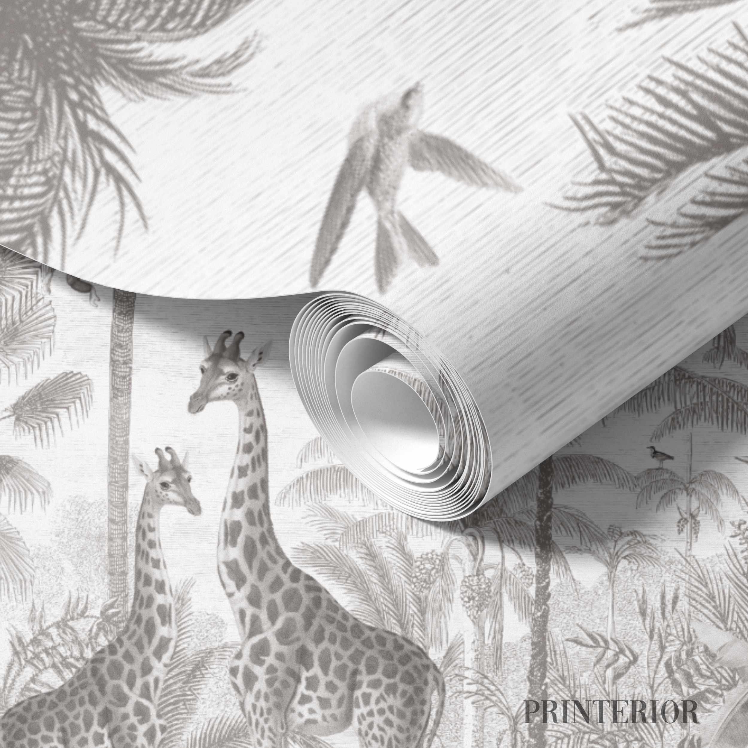 Into the Jungle, BW - Printerior