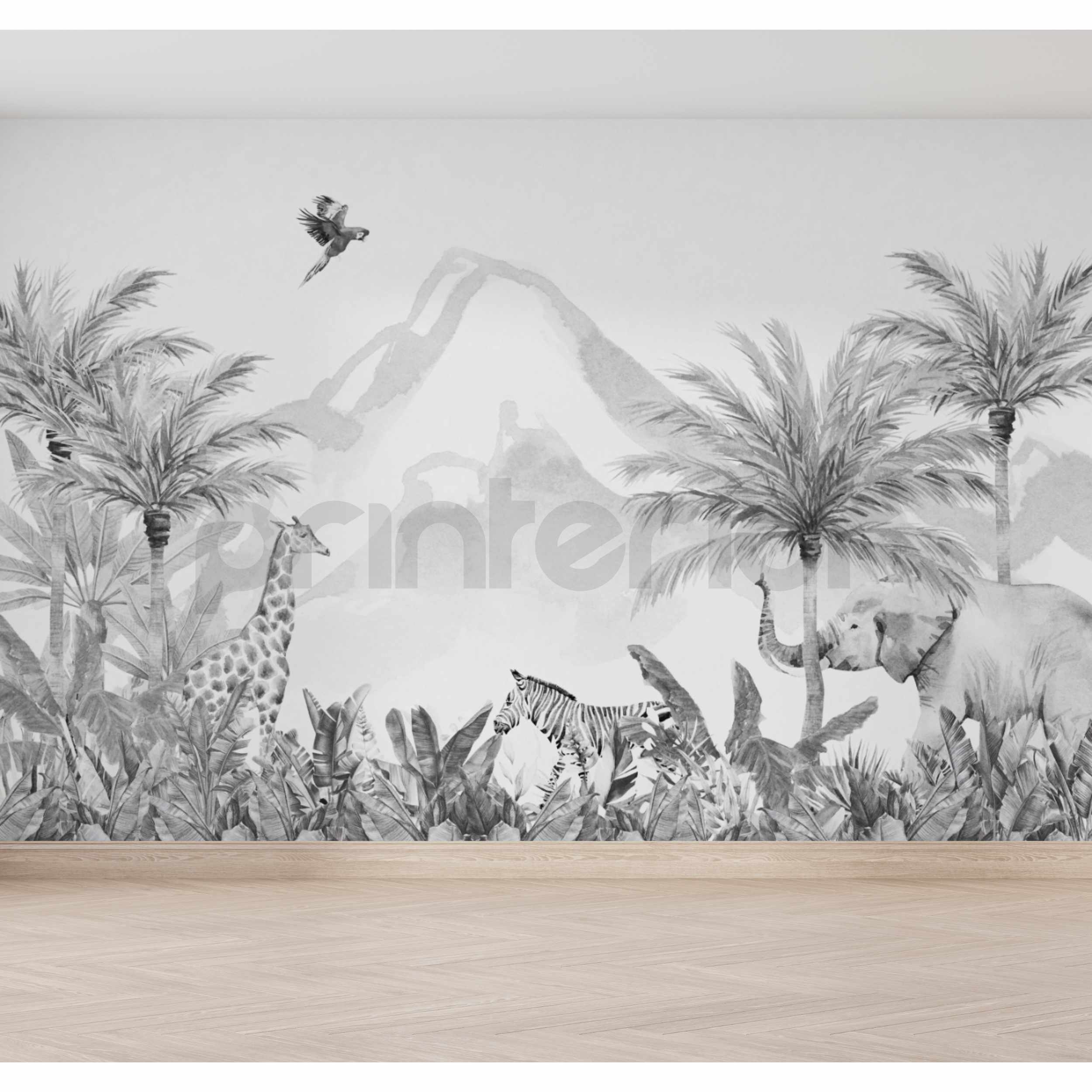 Safari Animals BW 26 - Printerior