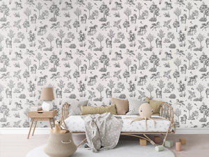 Amazing Unicorns – Black White – Rotan couch