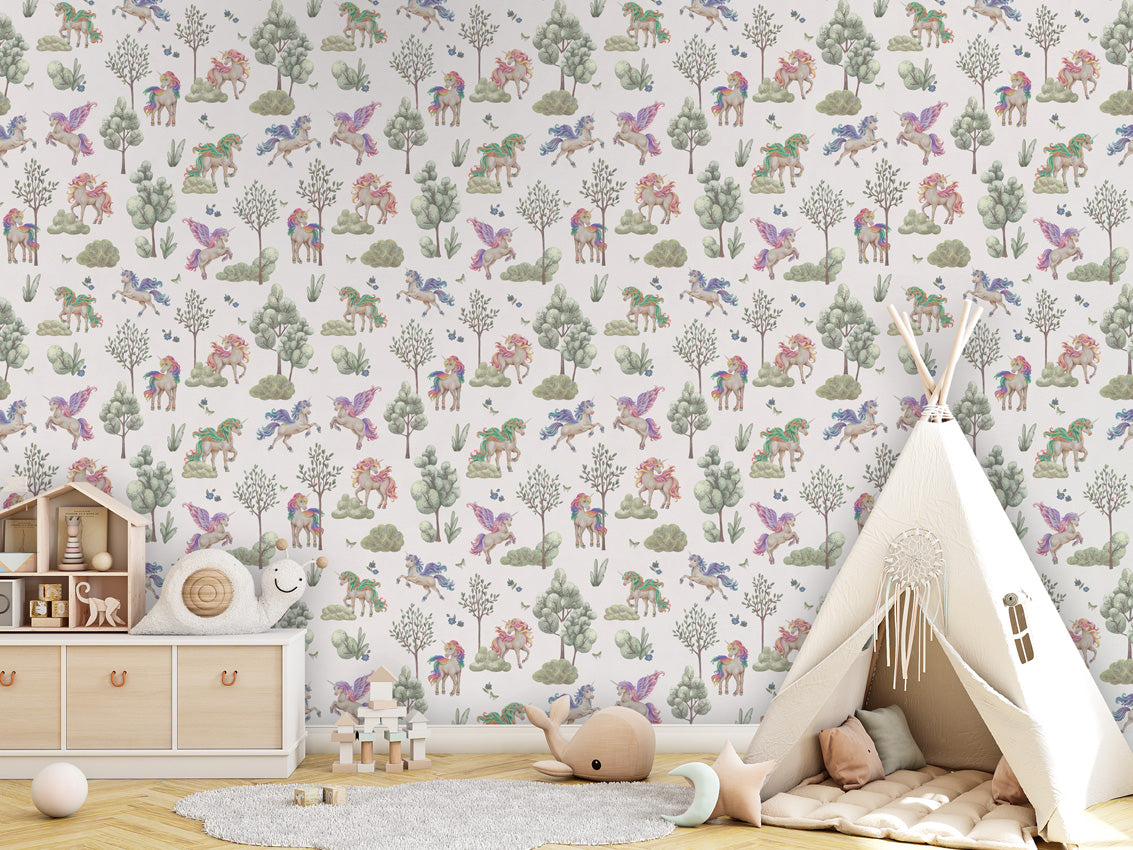 AMAZING UNICORNS - Mural - Tipi