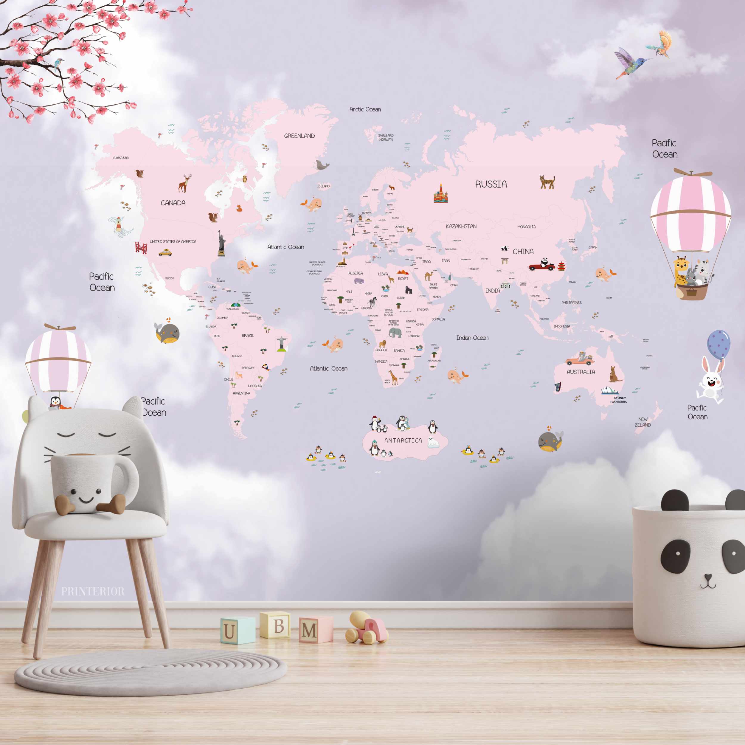 Travel Girl - Printerior