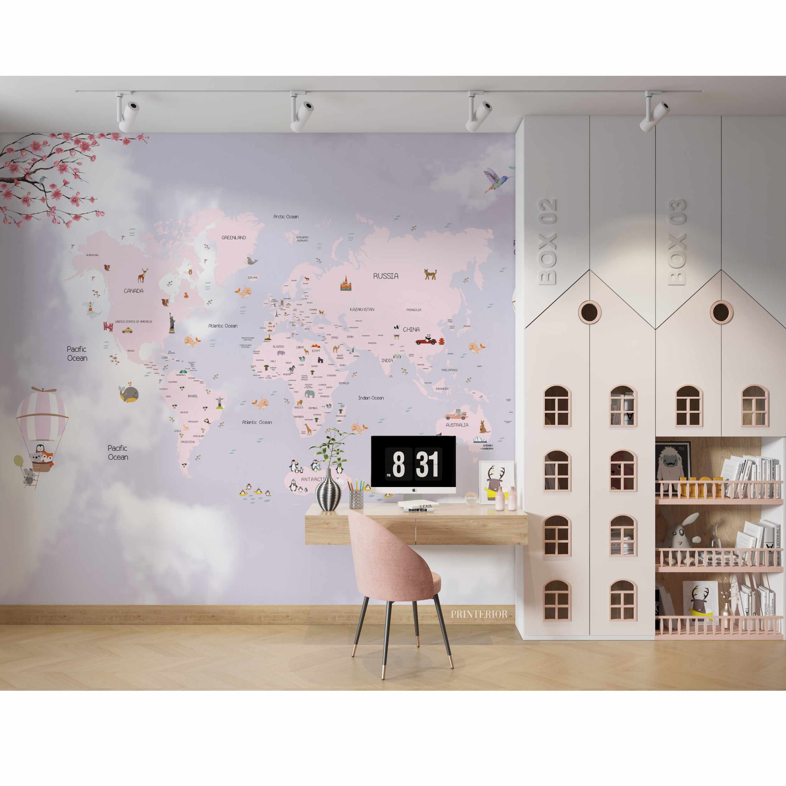 Travel Girl - Printerior