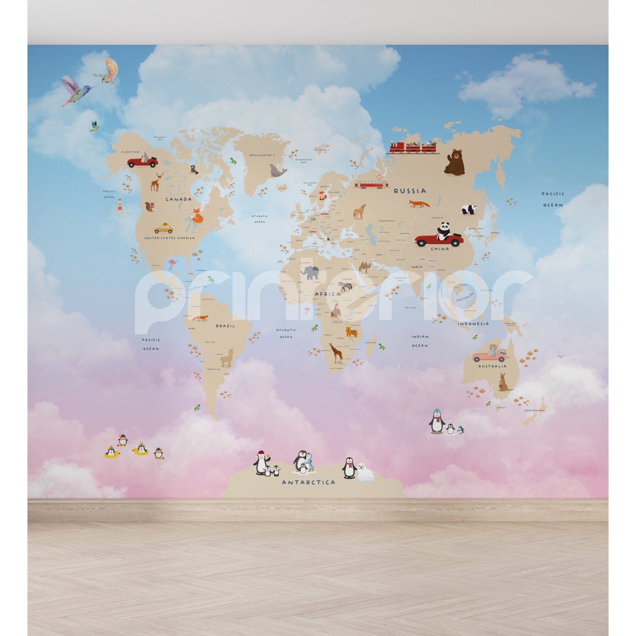 Around the World in Colors - Printerior