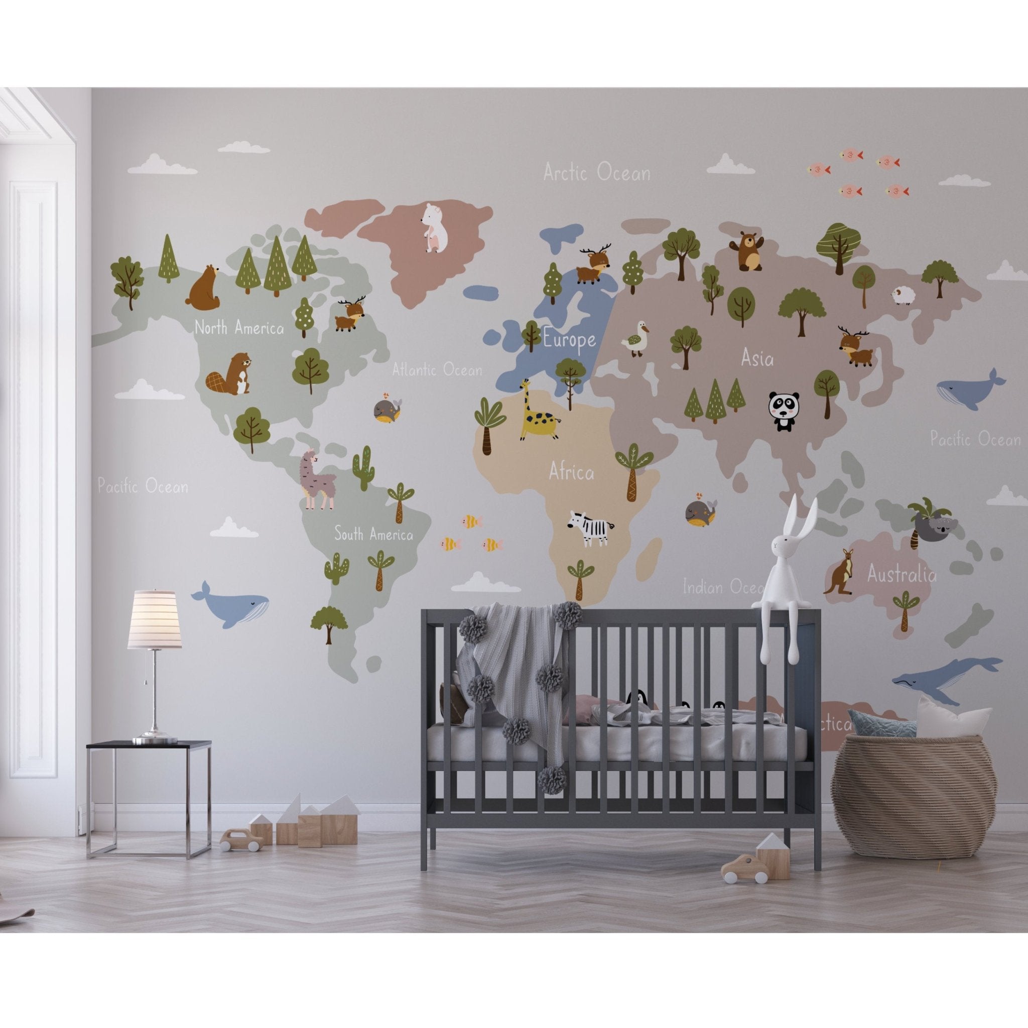 Animal Map - Printerior