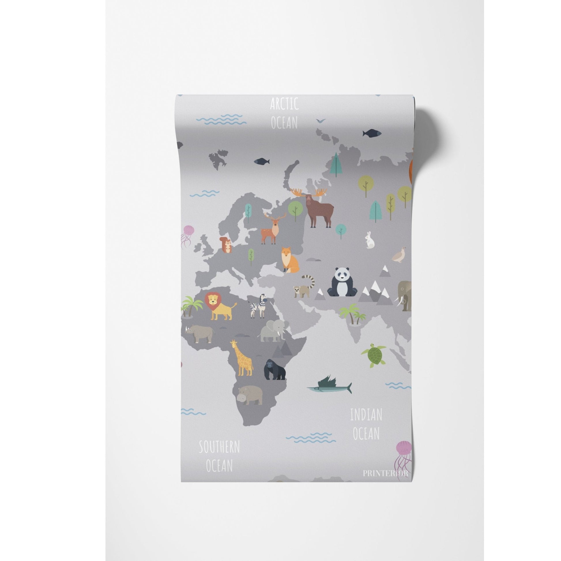 Animal Map - Printerior