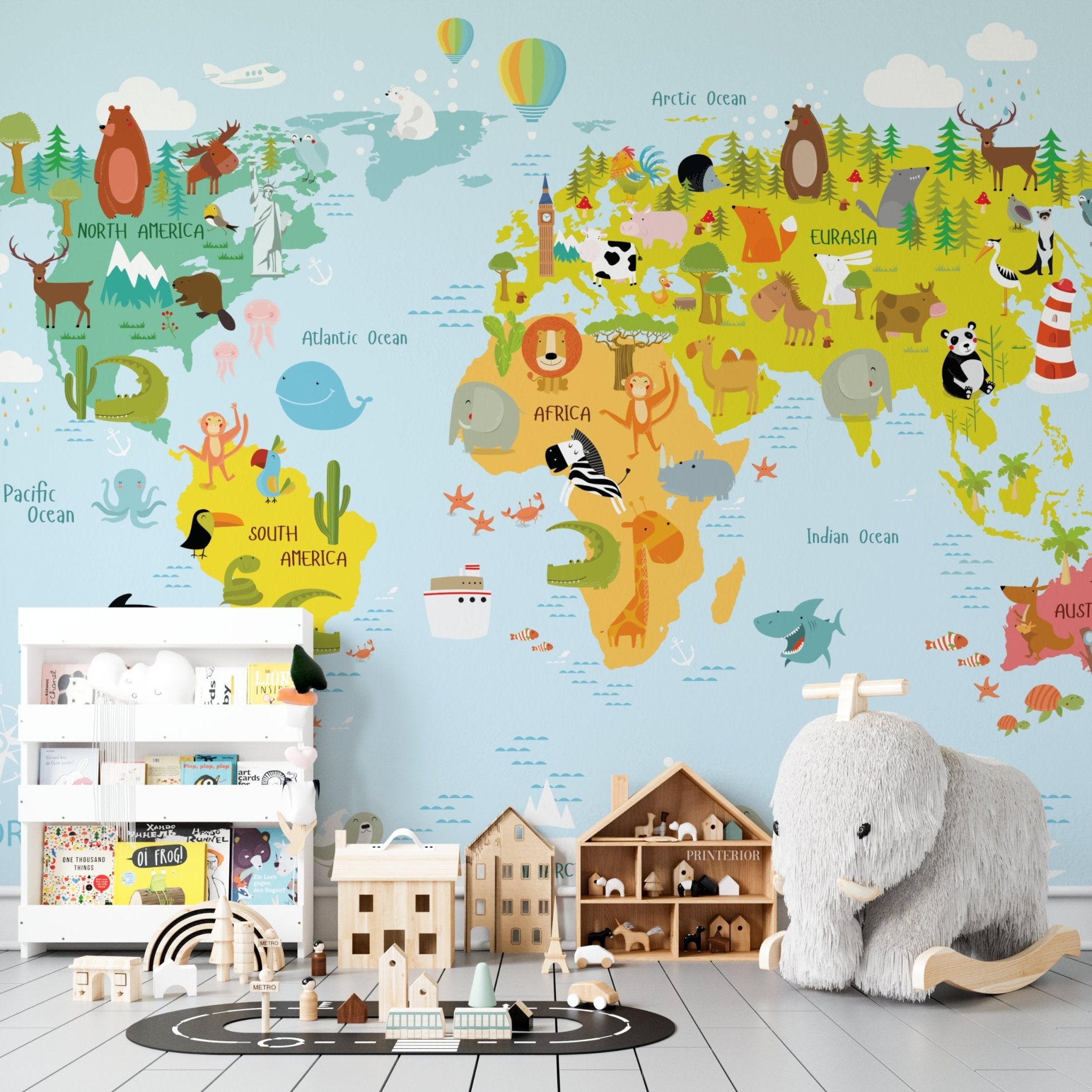 Animal Friends of the World - Printerior