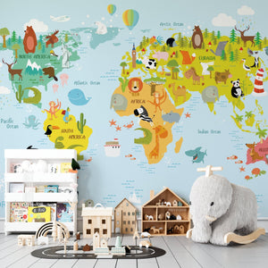 Animal Friends of the World - Printerior