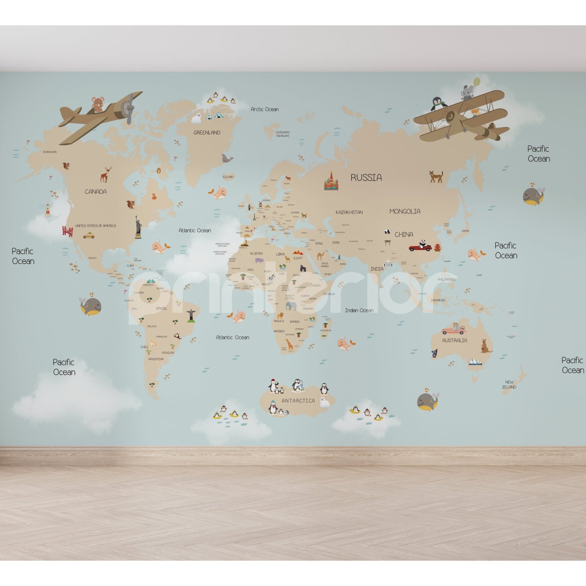 Map of Curiosity - Printerior