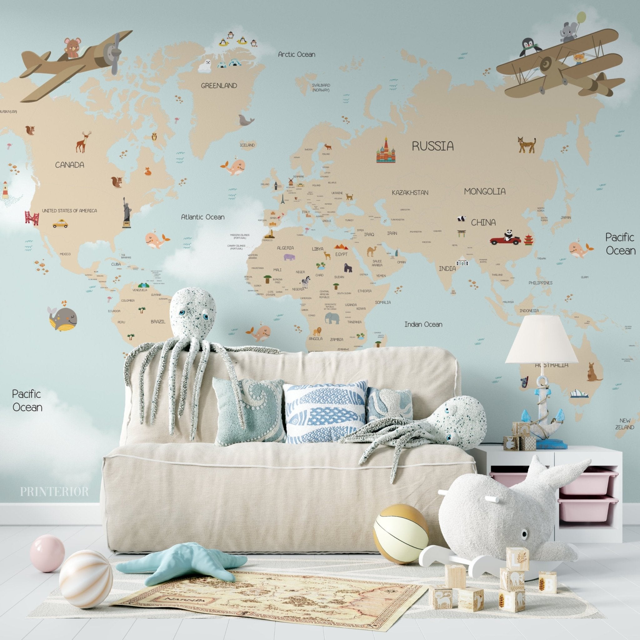 Map of Curiosity - Printerior
