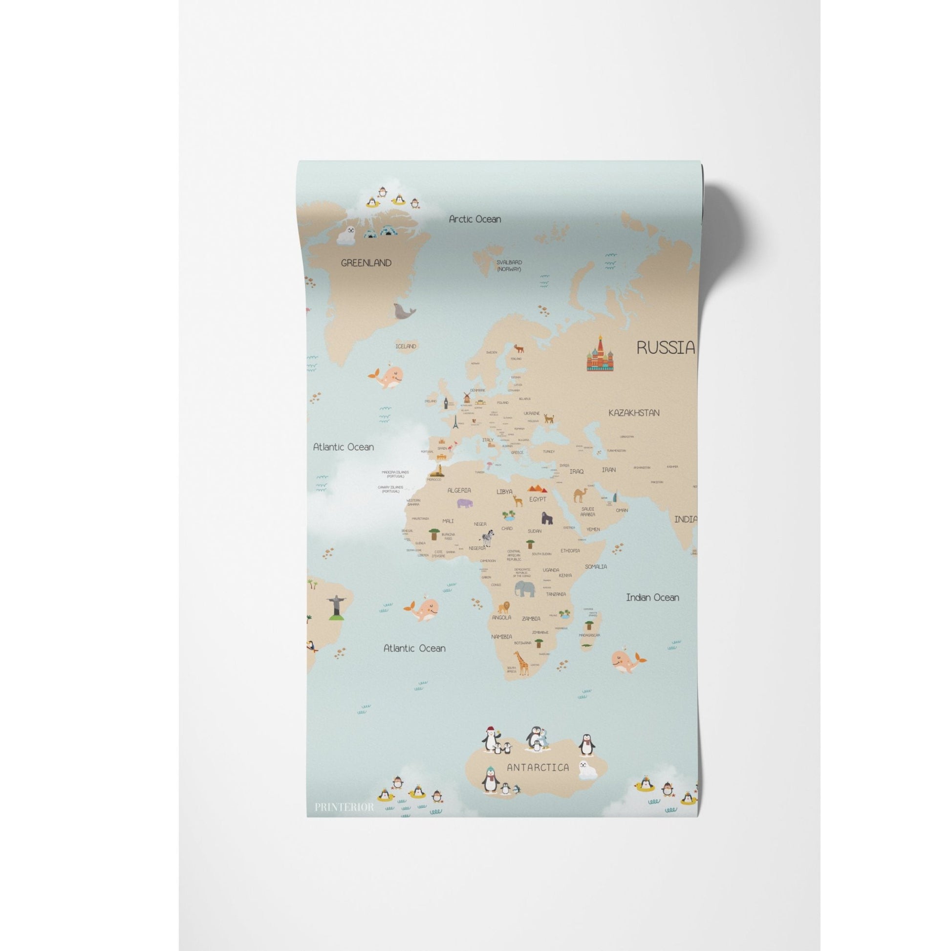 Map of Curiosity - Printerior