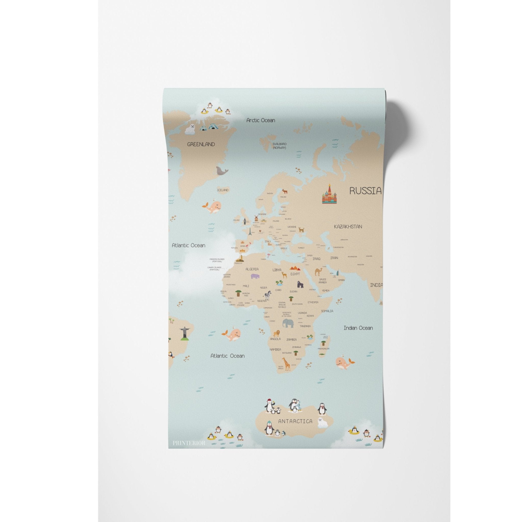 Map of Curiosity - Printerior