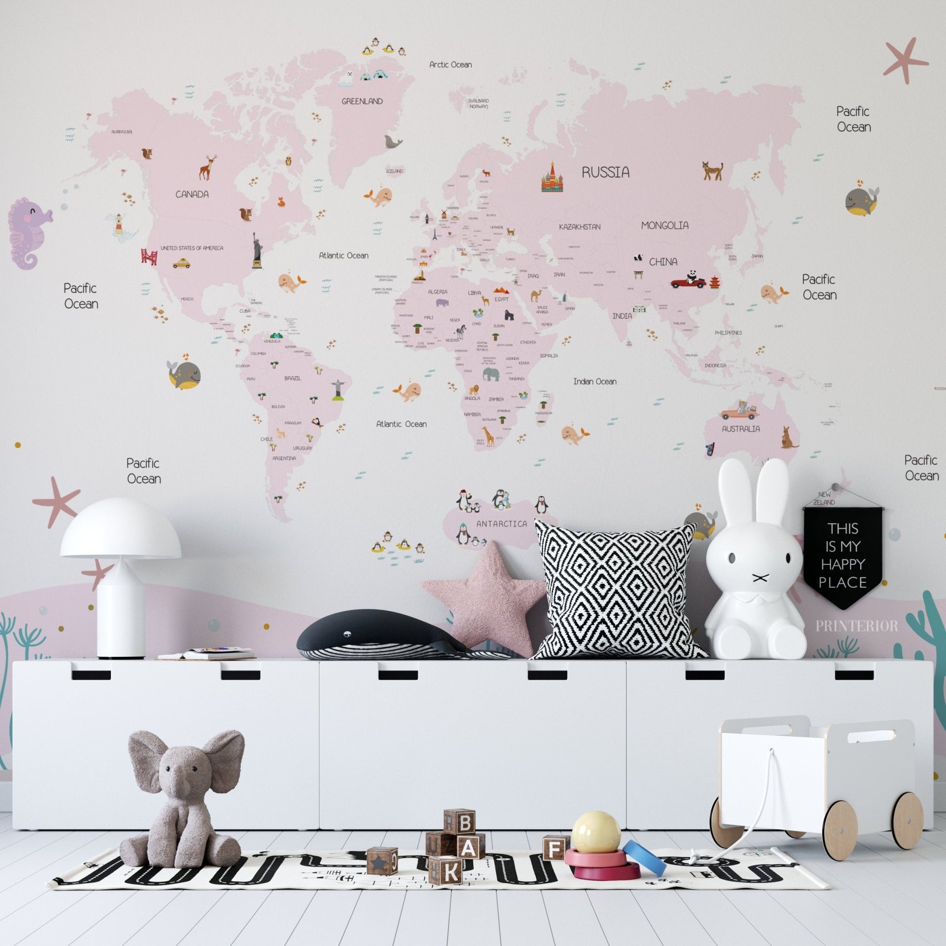 Map of Magic Places - Printerior