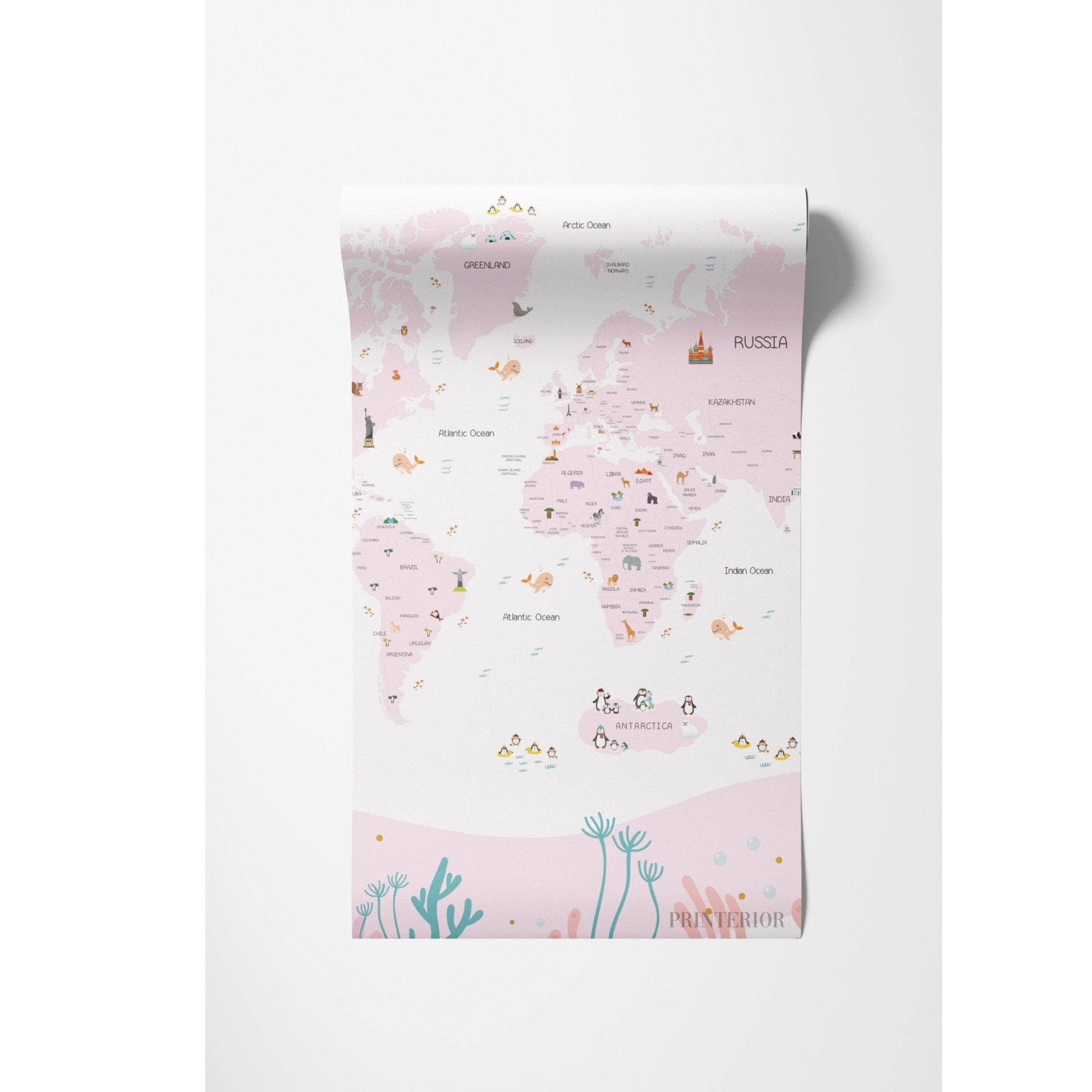 Map of Magic Places - Printerior