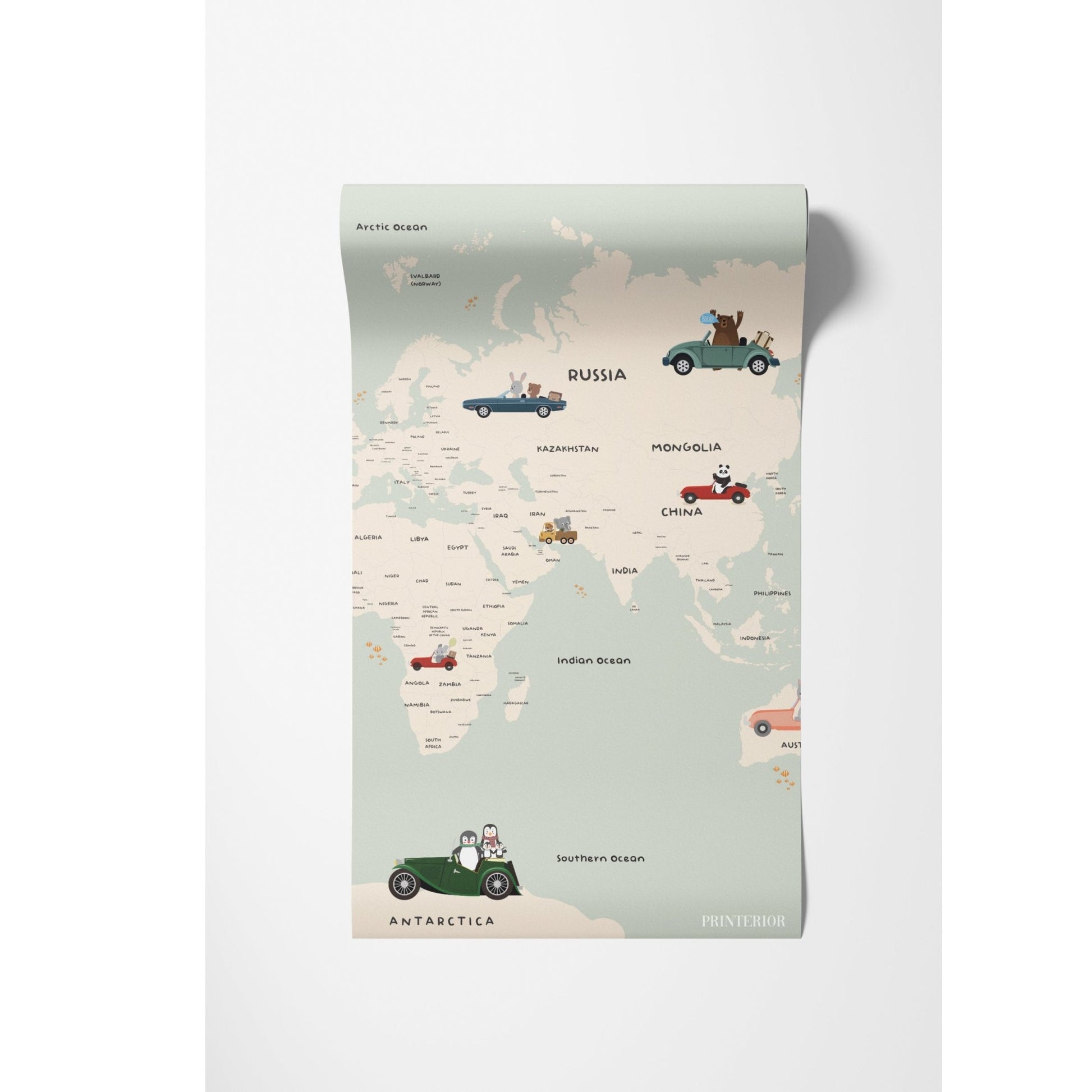 Big World, Little Feet - Printerior