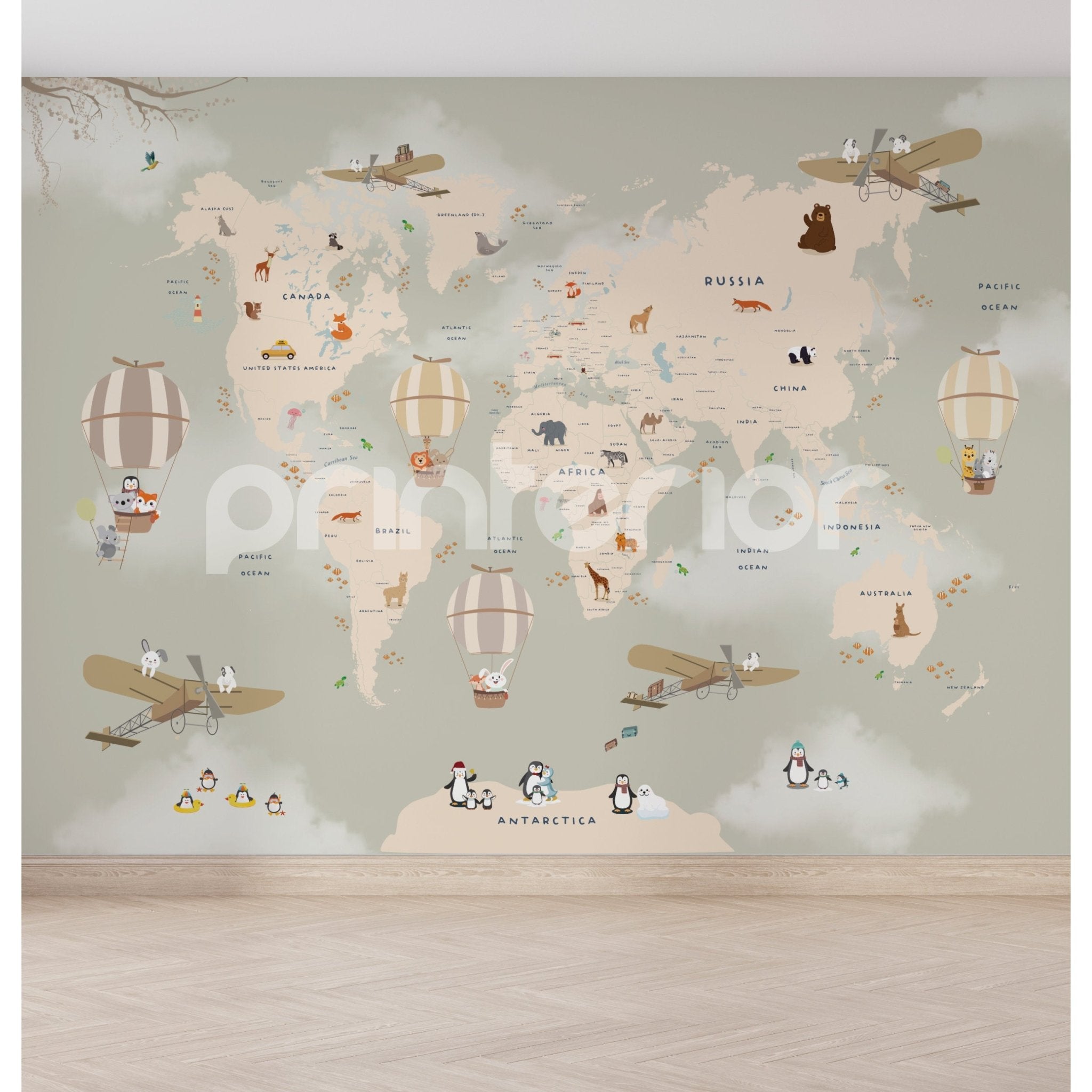 The Explorer’s Wall - Printerior
