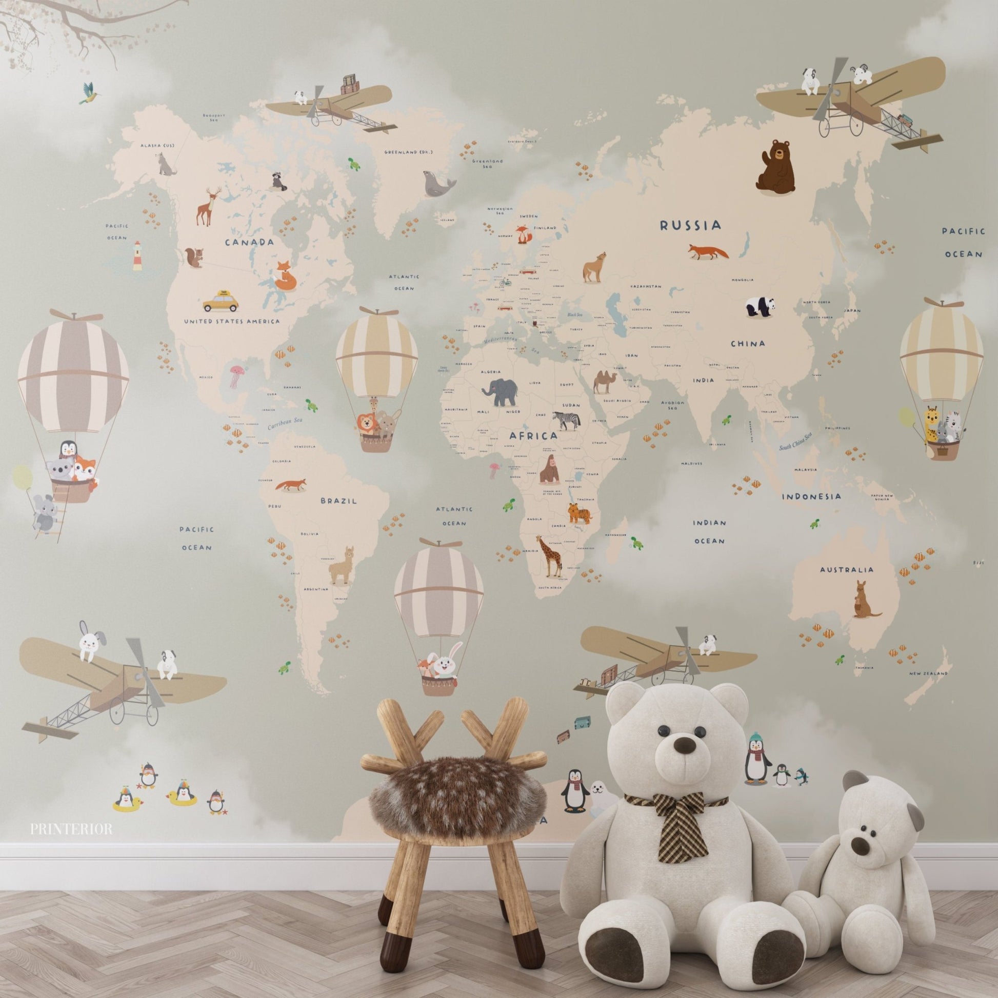 The Explorer’s Wall - Printerior