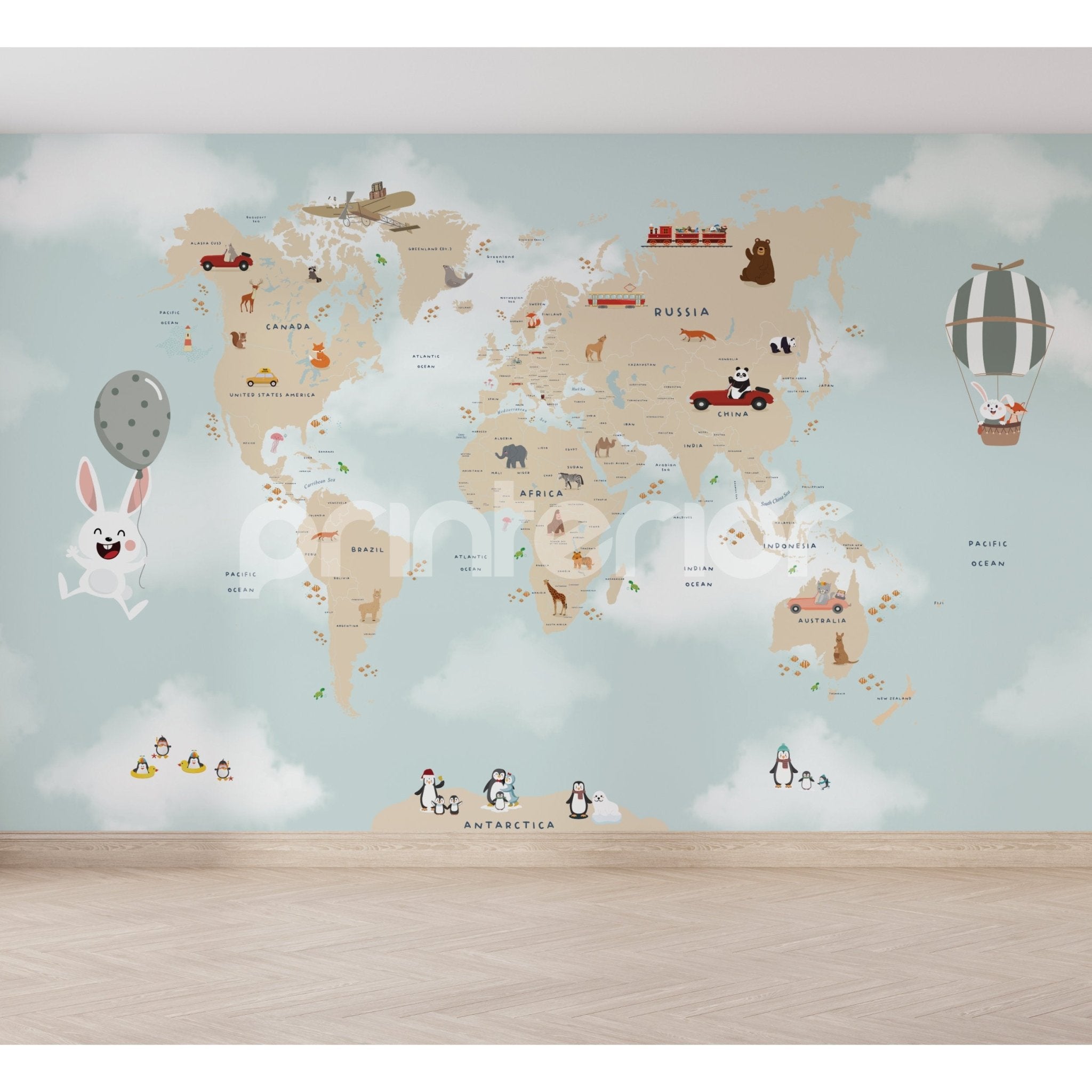 Adventure Map for Kids - Printerior