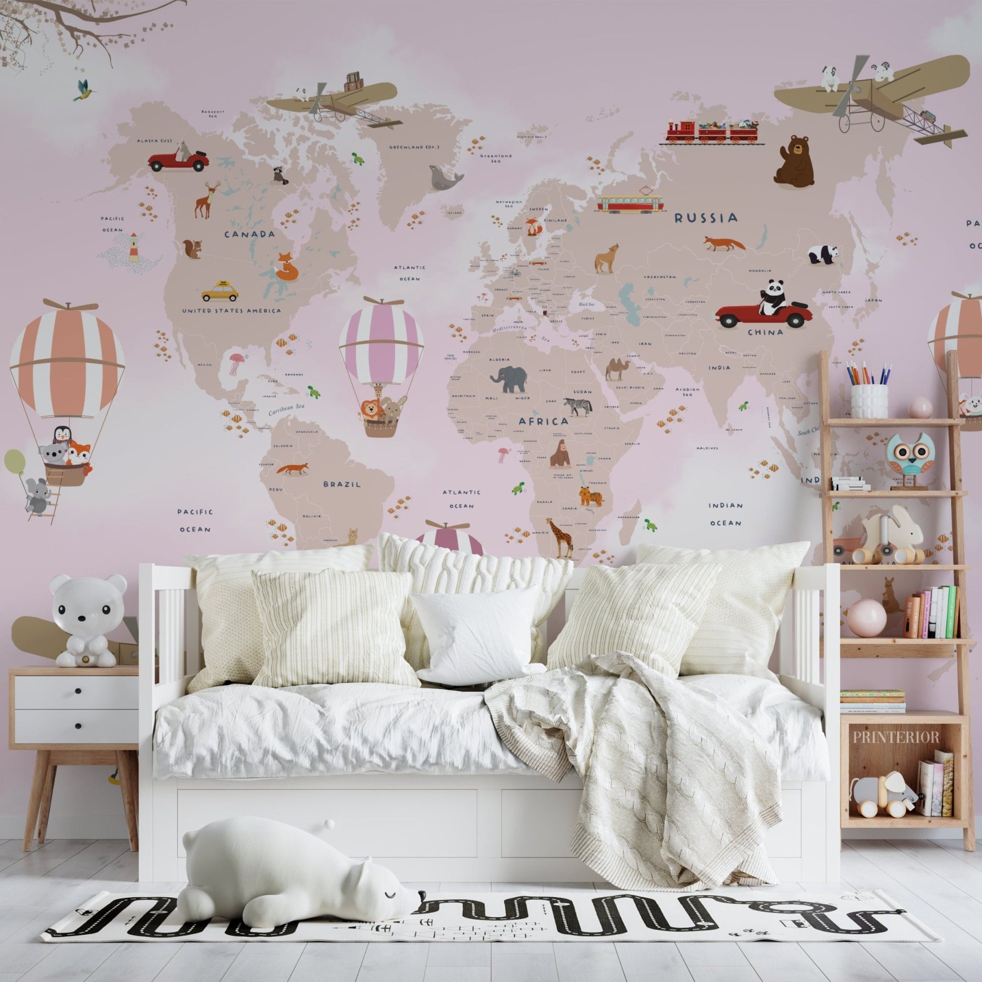 Pinky Map - Printerior