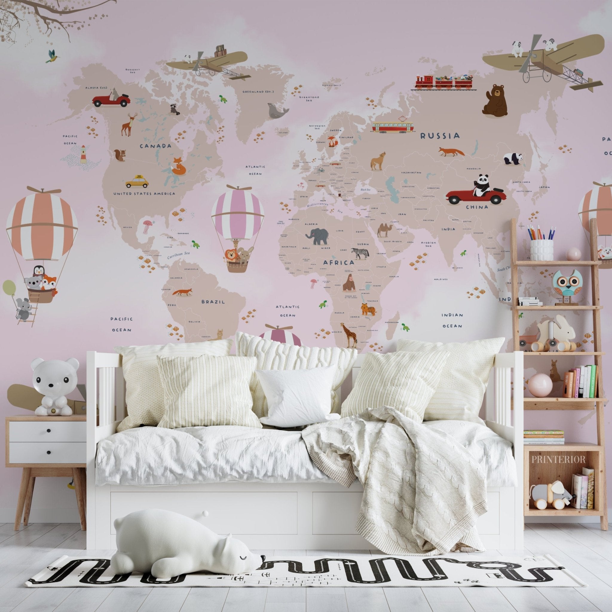 Pinky Map - Printerior