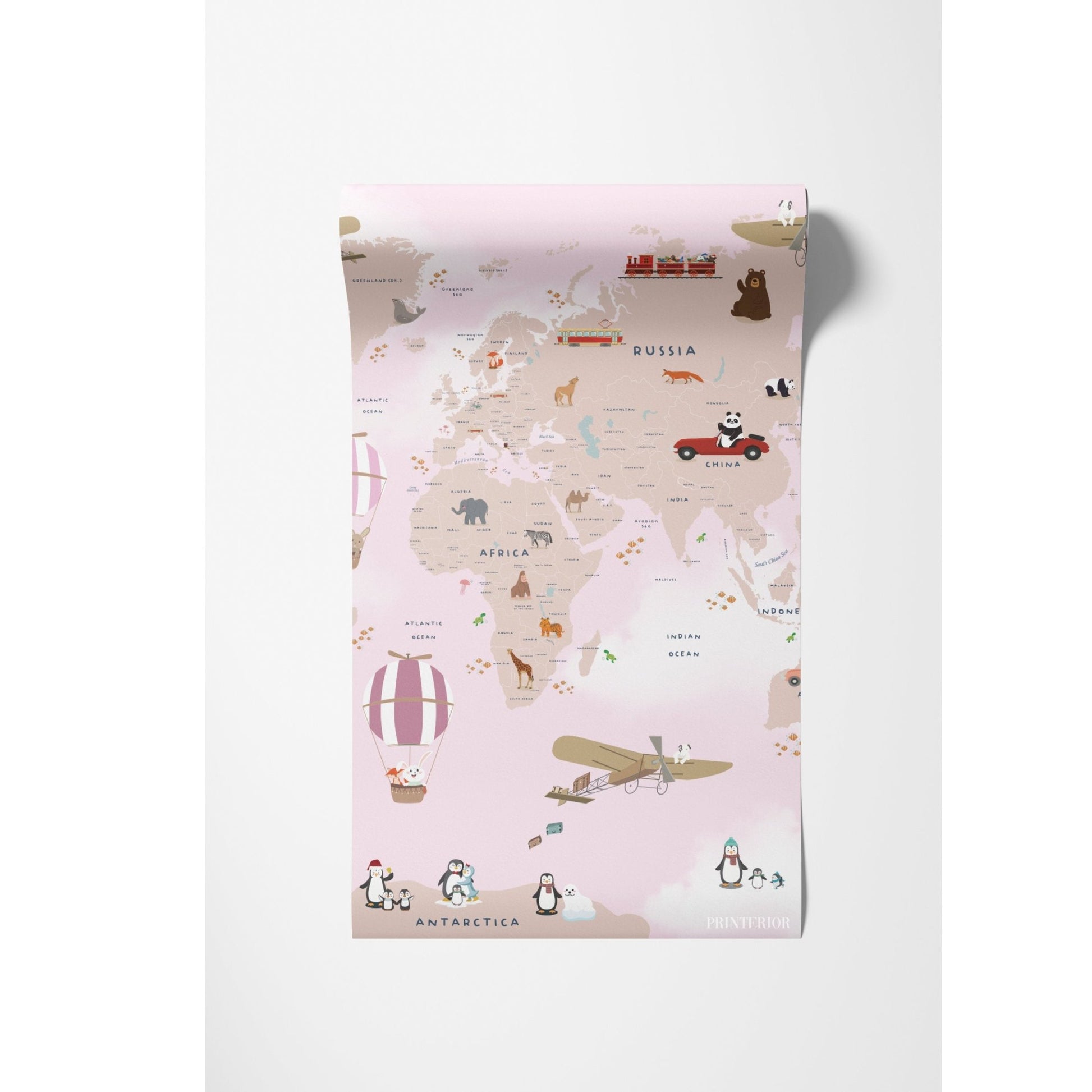Pinky Map - Printerior