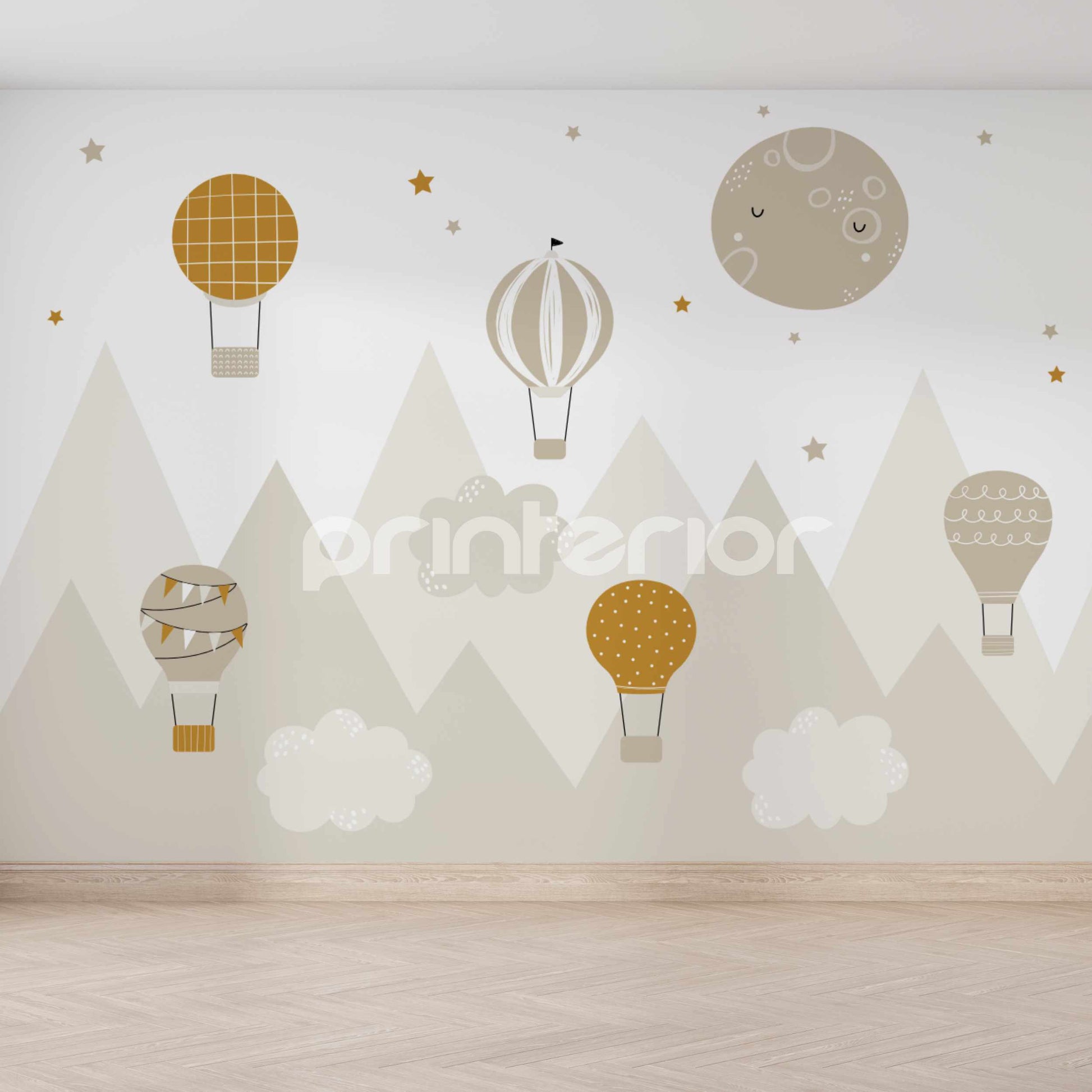 Ballons on the sky - Printerior