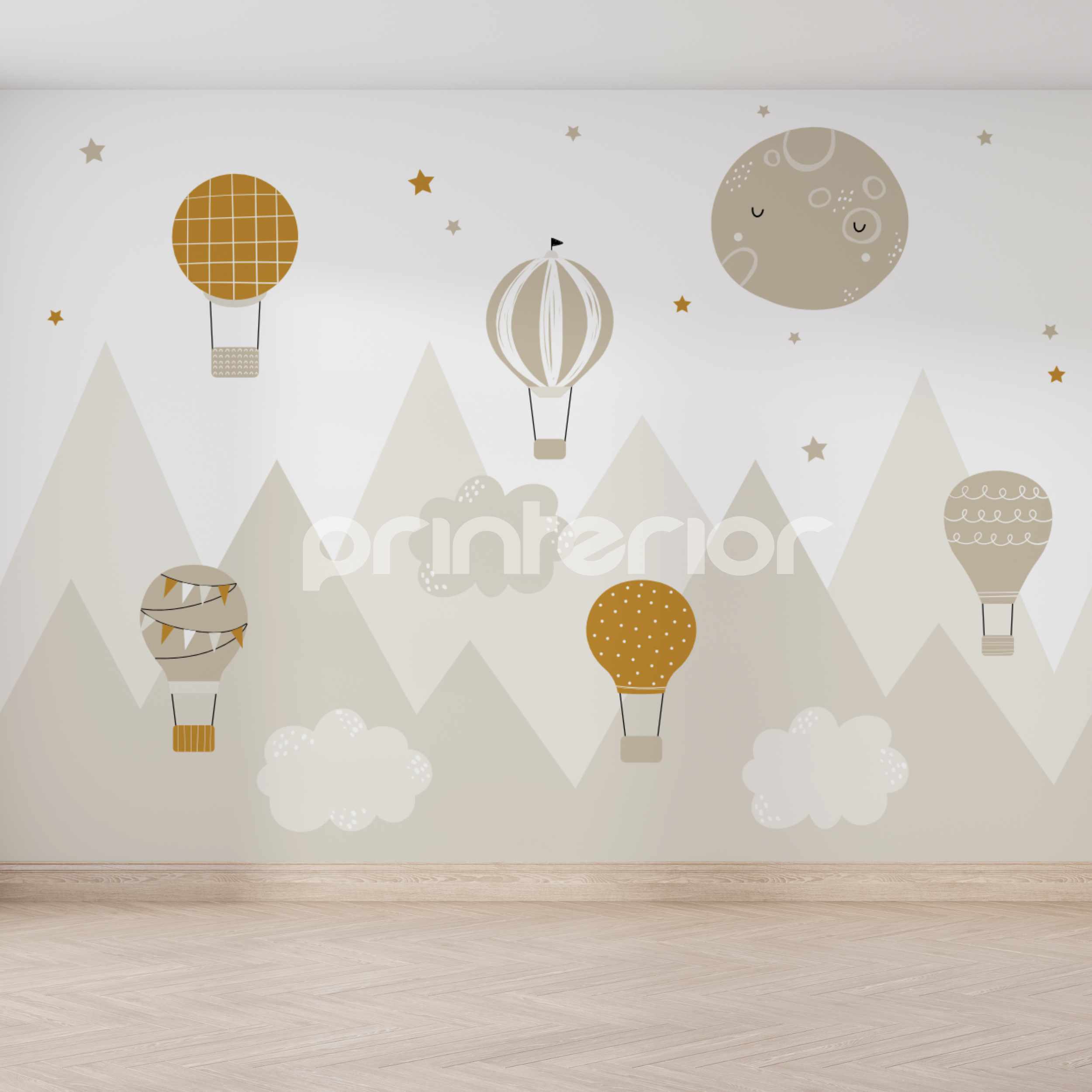 Ballons on the sky - Printerior