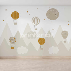 Ballons on the sky - Printerior