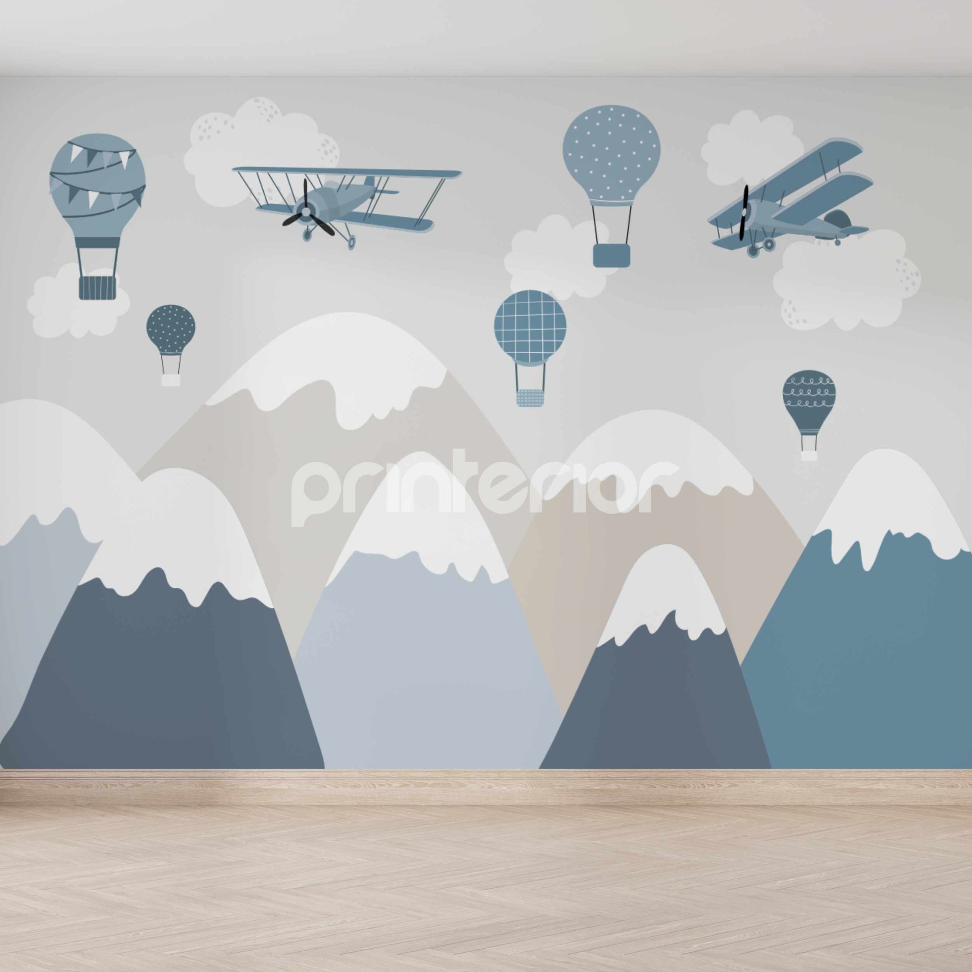 Ballons on the sky - Printerior