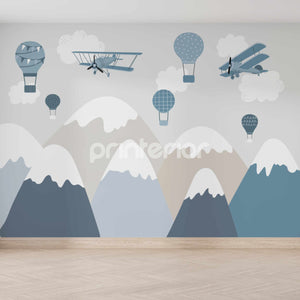 Ballons on the sky - Printerior