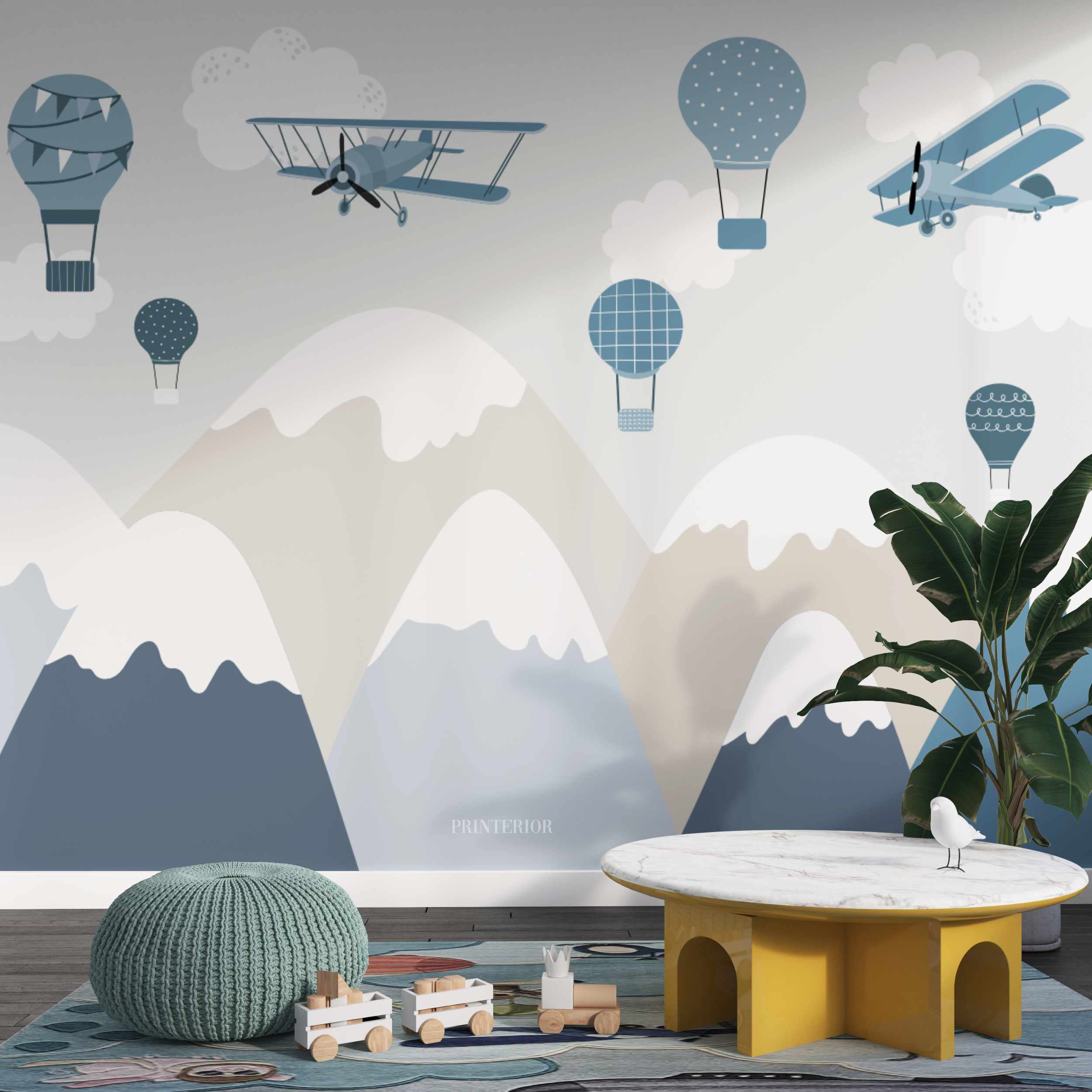 Ballons on the sky - Printerior