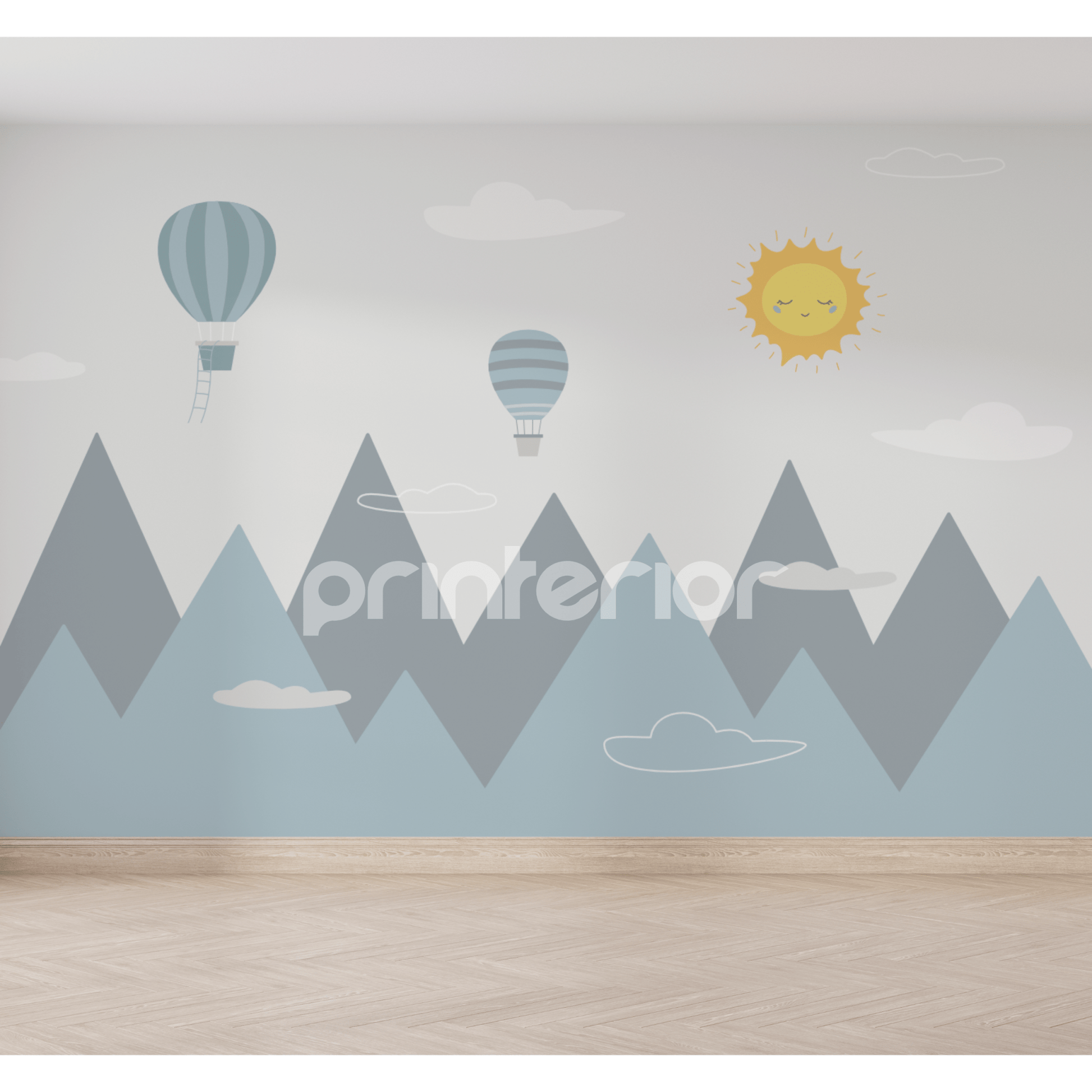 Balloons on the sky - Printerior