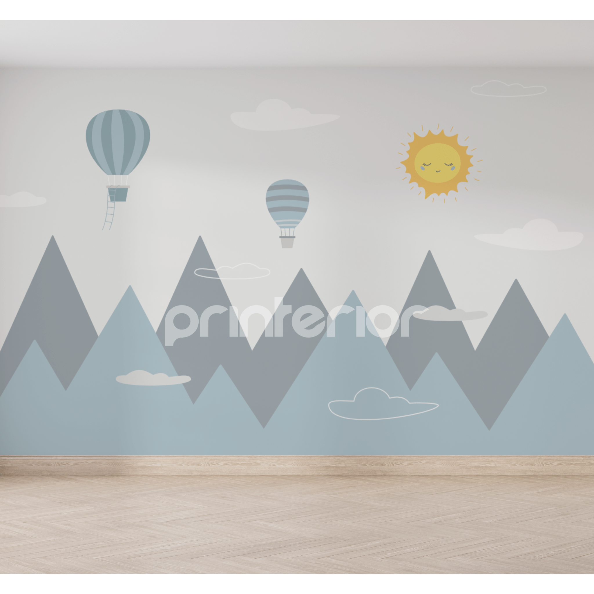 Balloons on the sky - Printerior