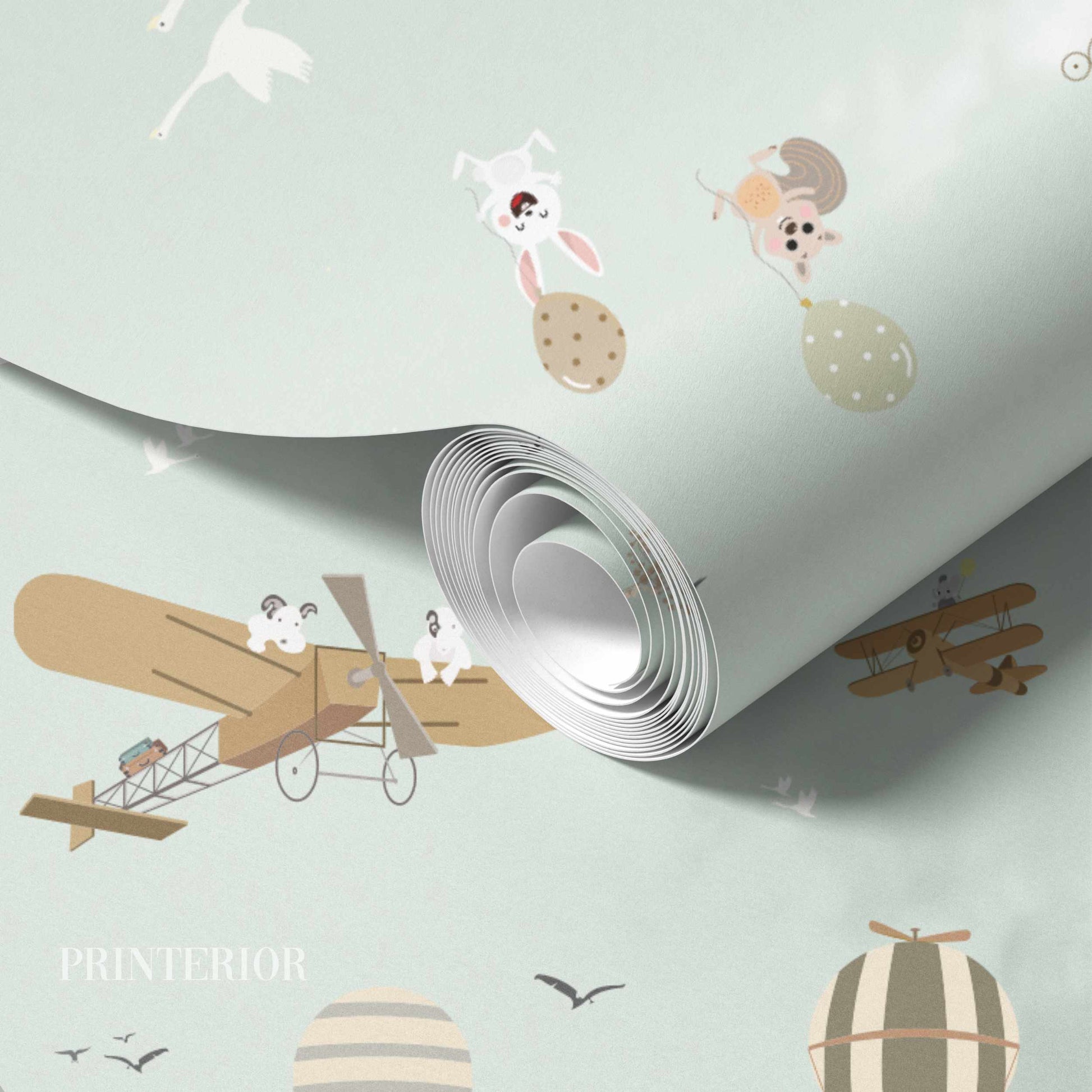Balloons Green - Printerior
