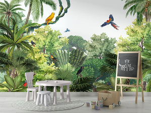 Canopy Jungle dekor muri premium nga Printerior.