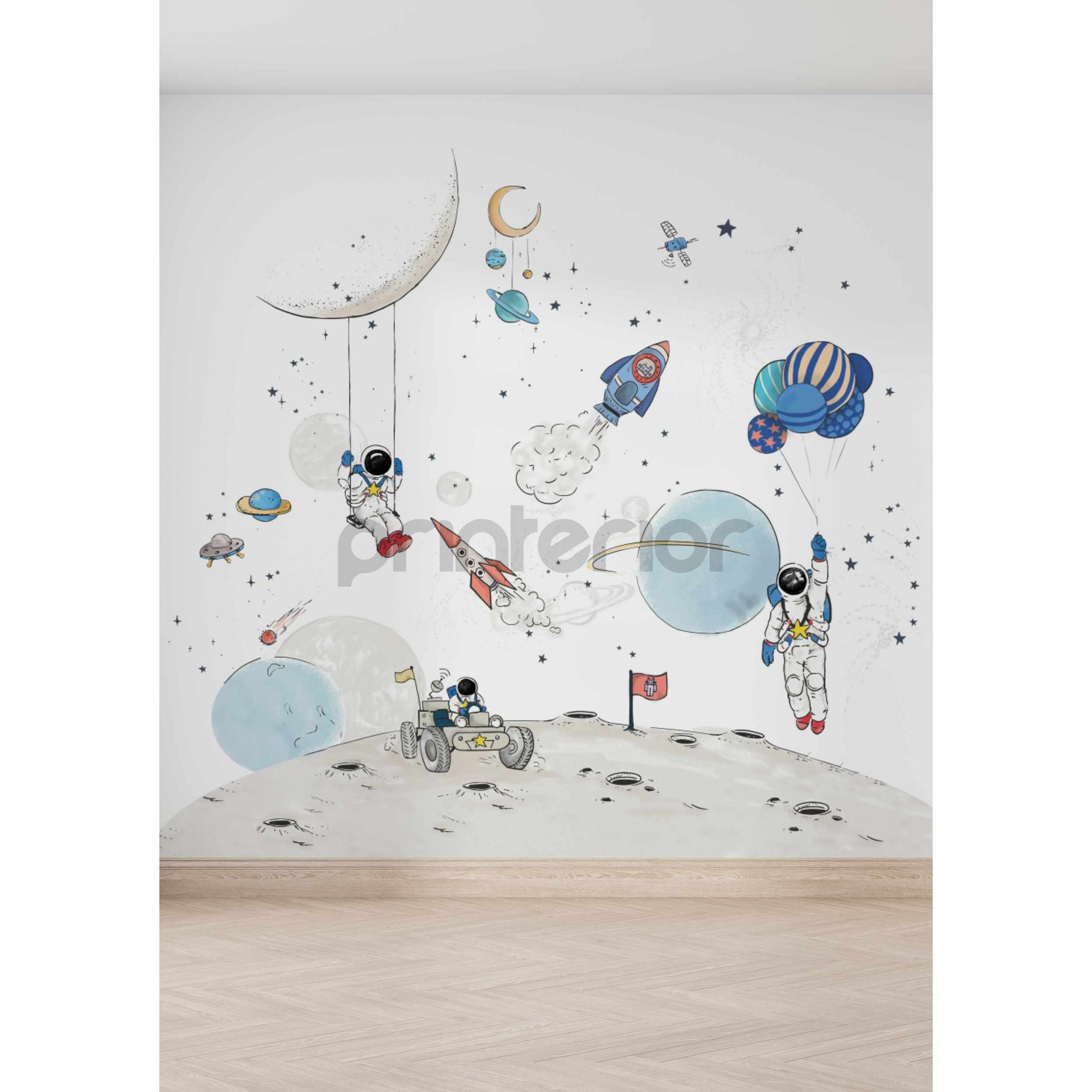 Citylife into the Moon - Printerior