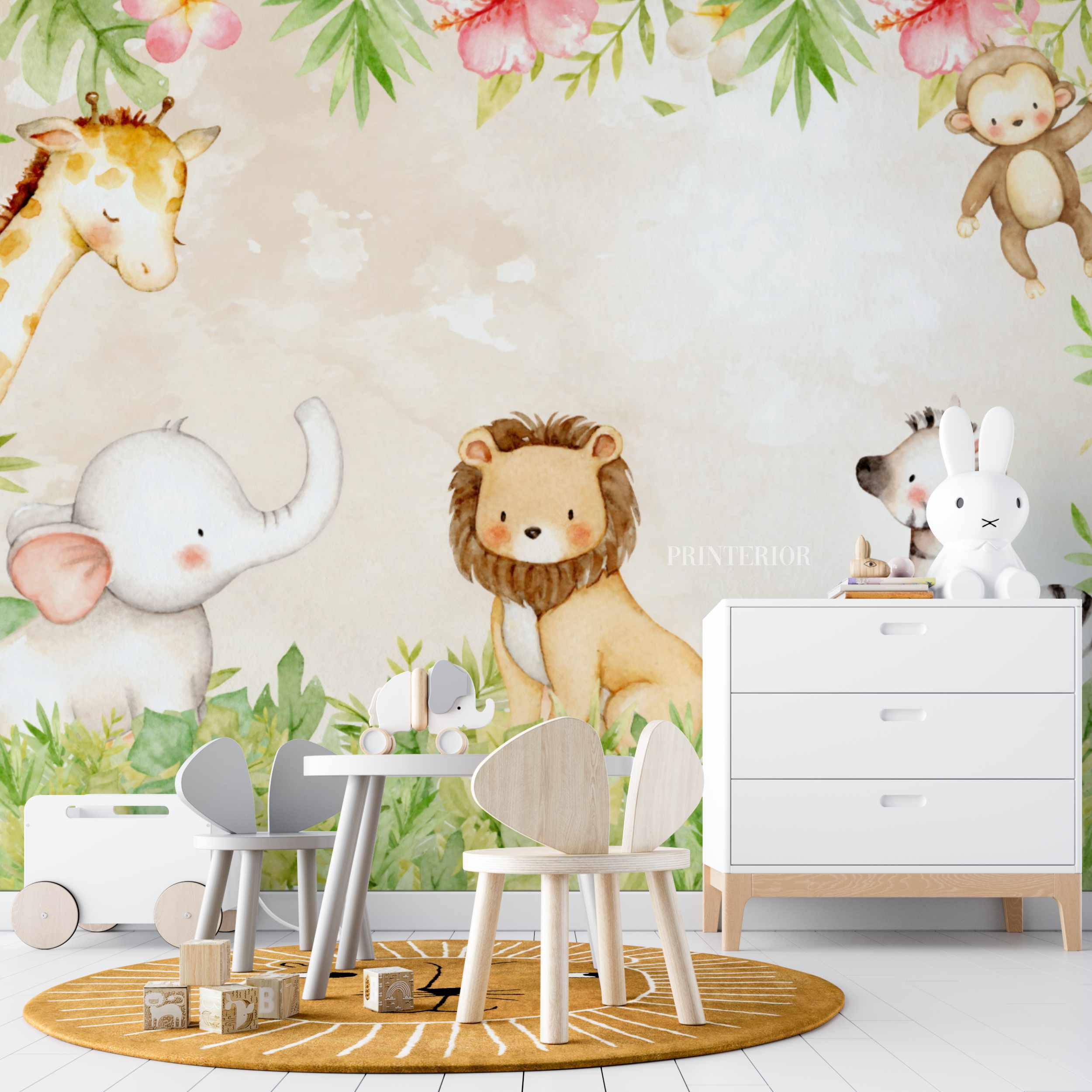 Cute Safari 1 - Printerior