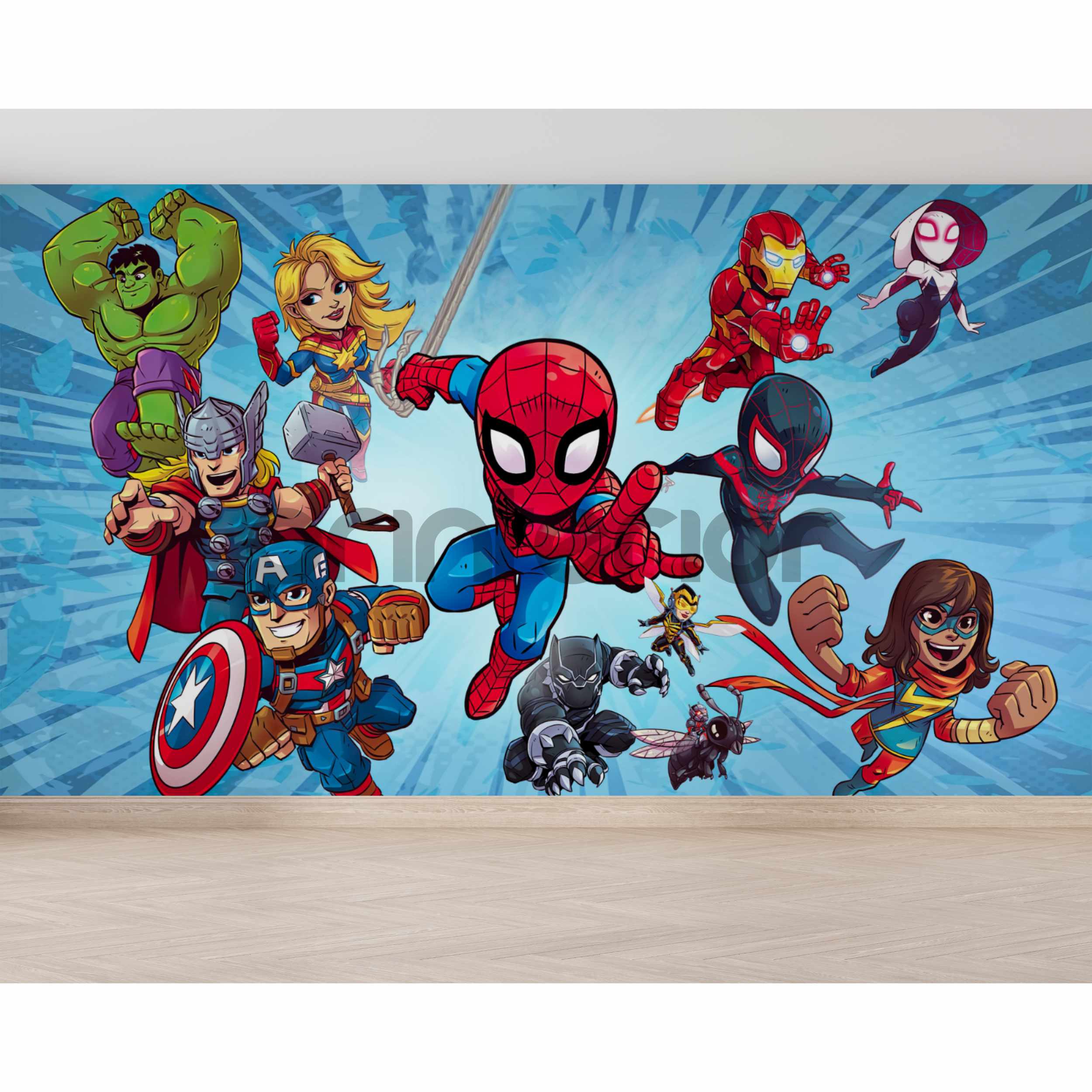 Cute Superheros - Printerior