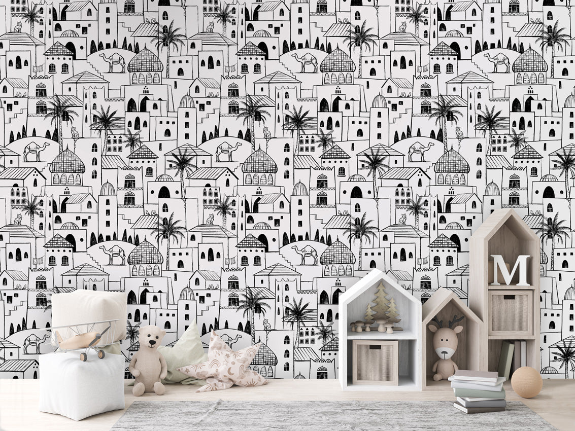 Desert Stories – Black White – House cabinets