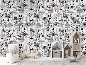 Desert Stories – Black White – House cabinets
