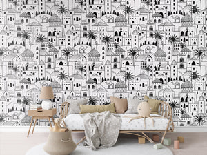 Desert Stories – Black White – Rotan couch