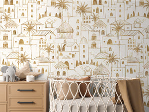 Desert Stories – Gold White – Crib