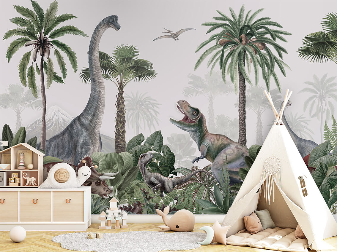 Dino Jive ilustrim artistik me dinosaurë.