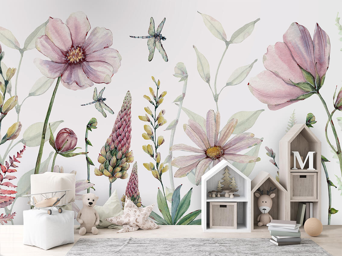 Fabulous Flowers ilustrim artistik me lule.