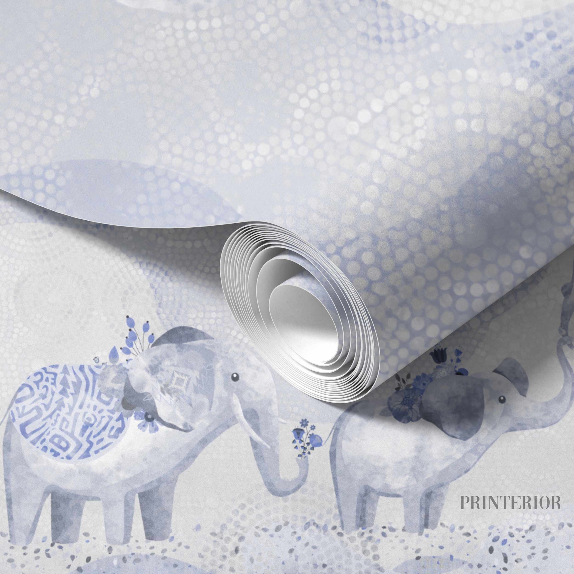 Family, Blue - Printerior