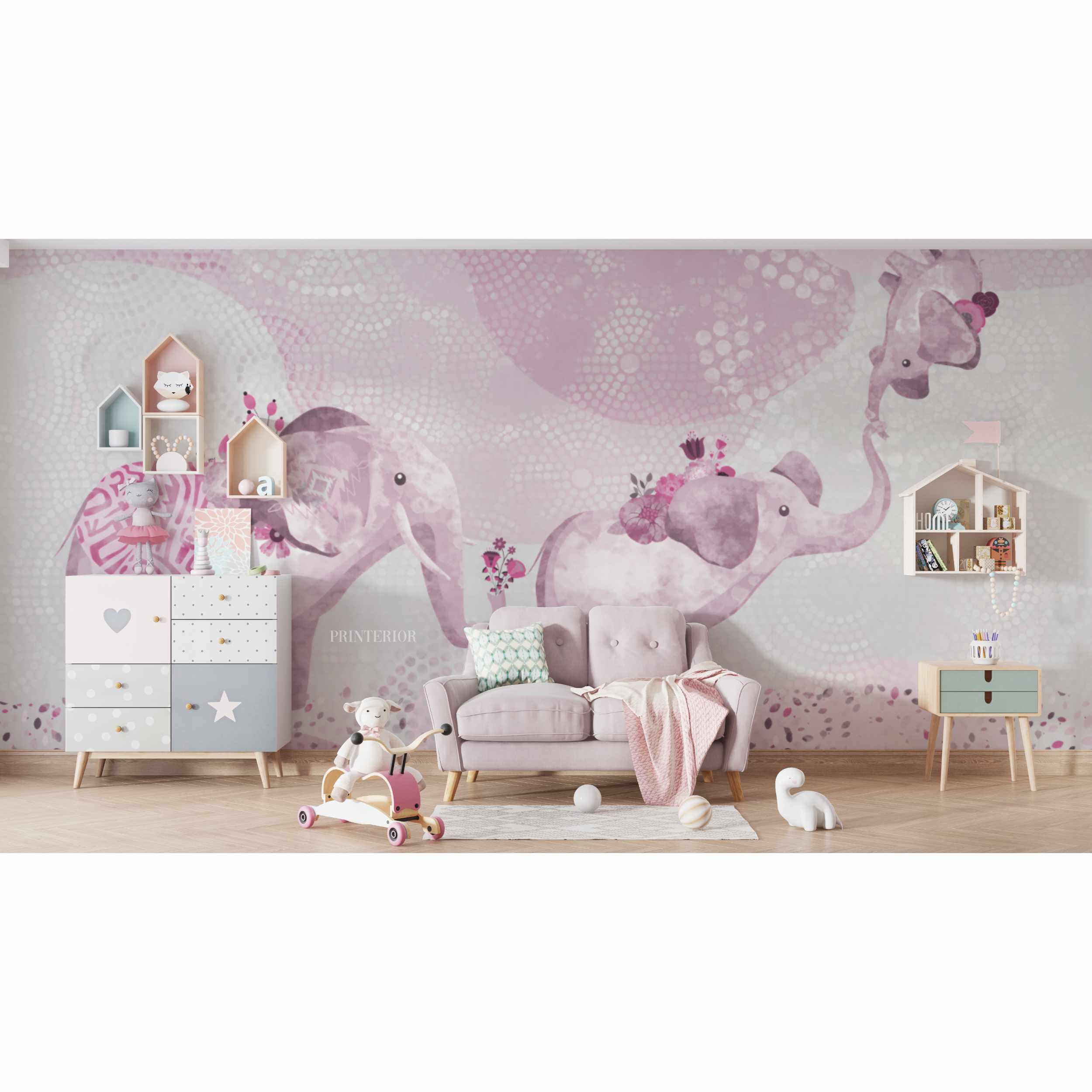 Family, Pink - Printerior