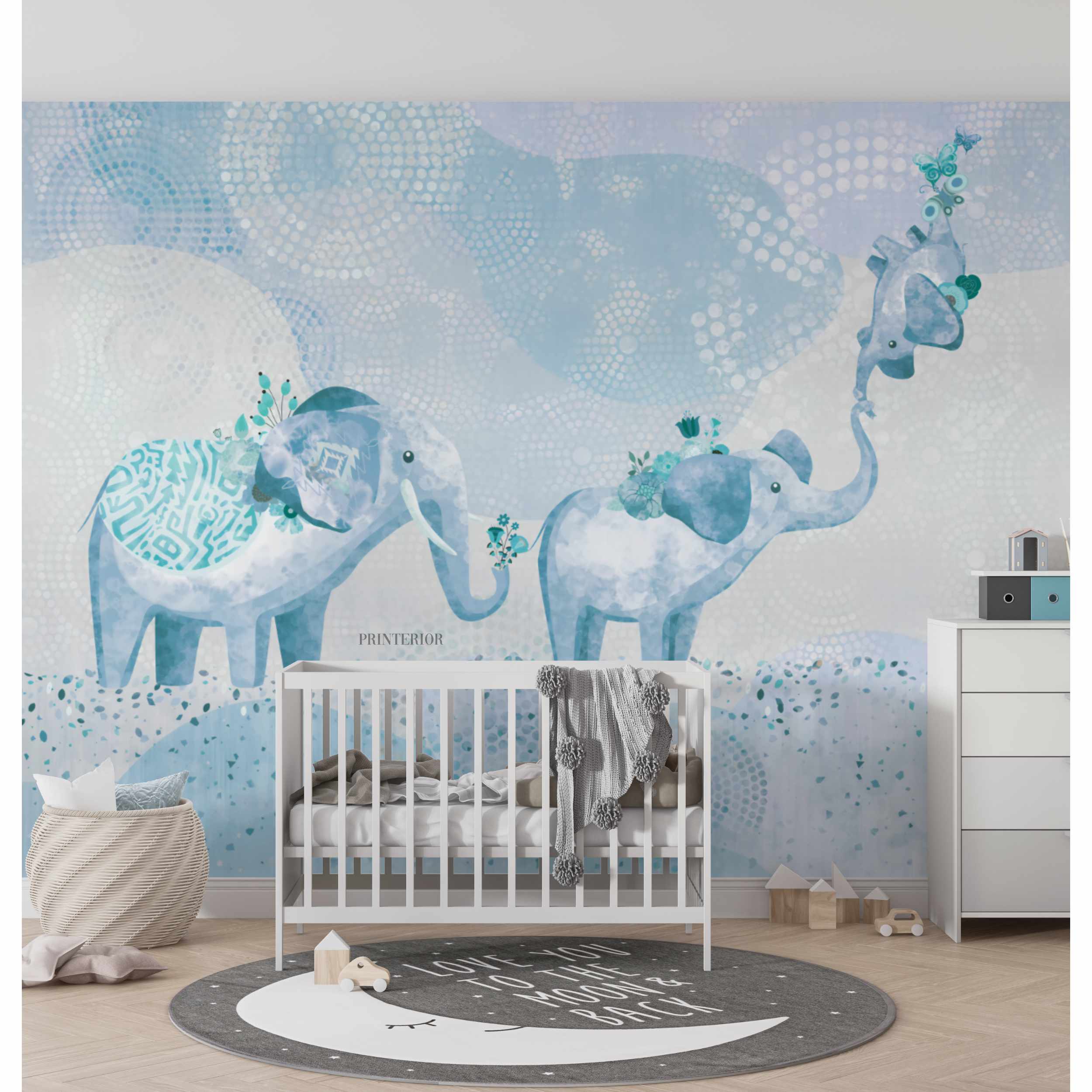 Family, Turquois - Printerior